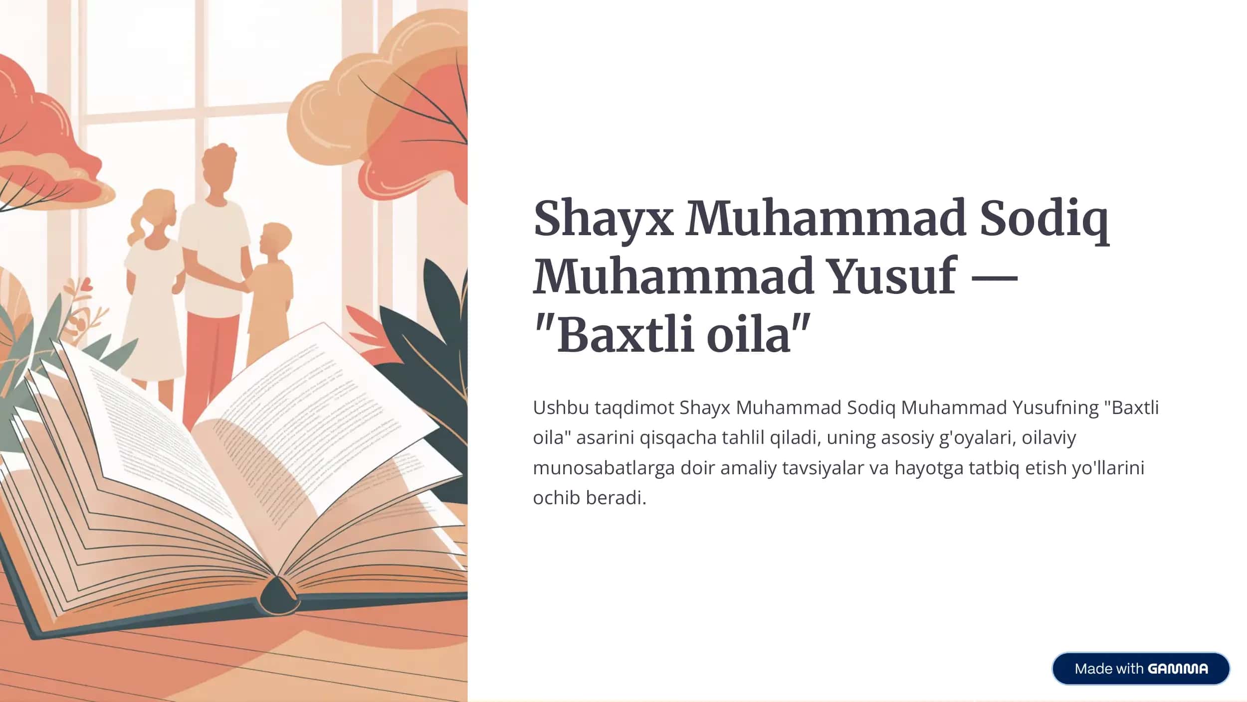 Baxtiyor oila asari 1