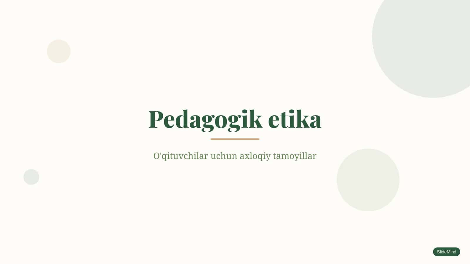 Pedagogik etika 1
