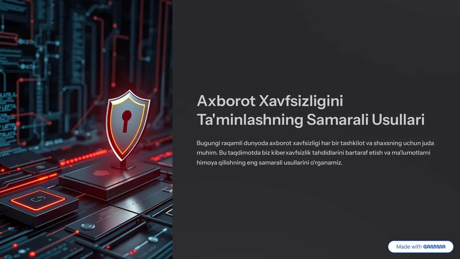 Axborot Xavfsizligini Ta'minlashning Samarali Usullari 1