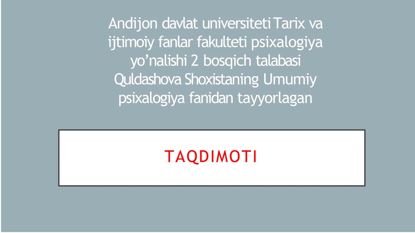 Til, ong va tafakkur. Nutq va nutqiy faoliyat 1