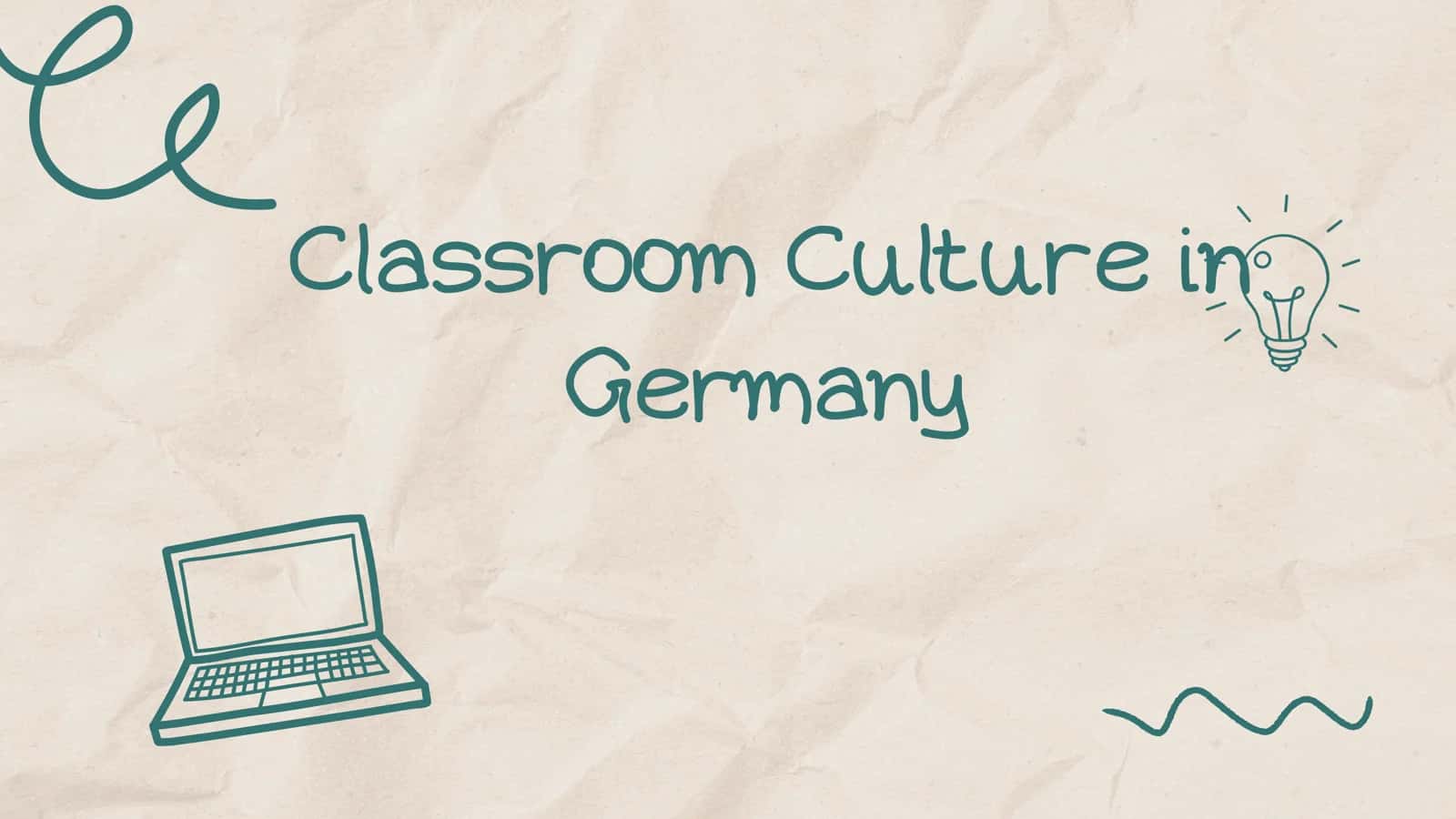 classroom culture of germany 1