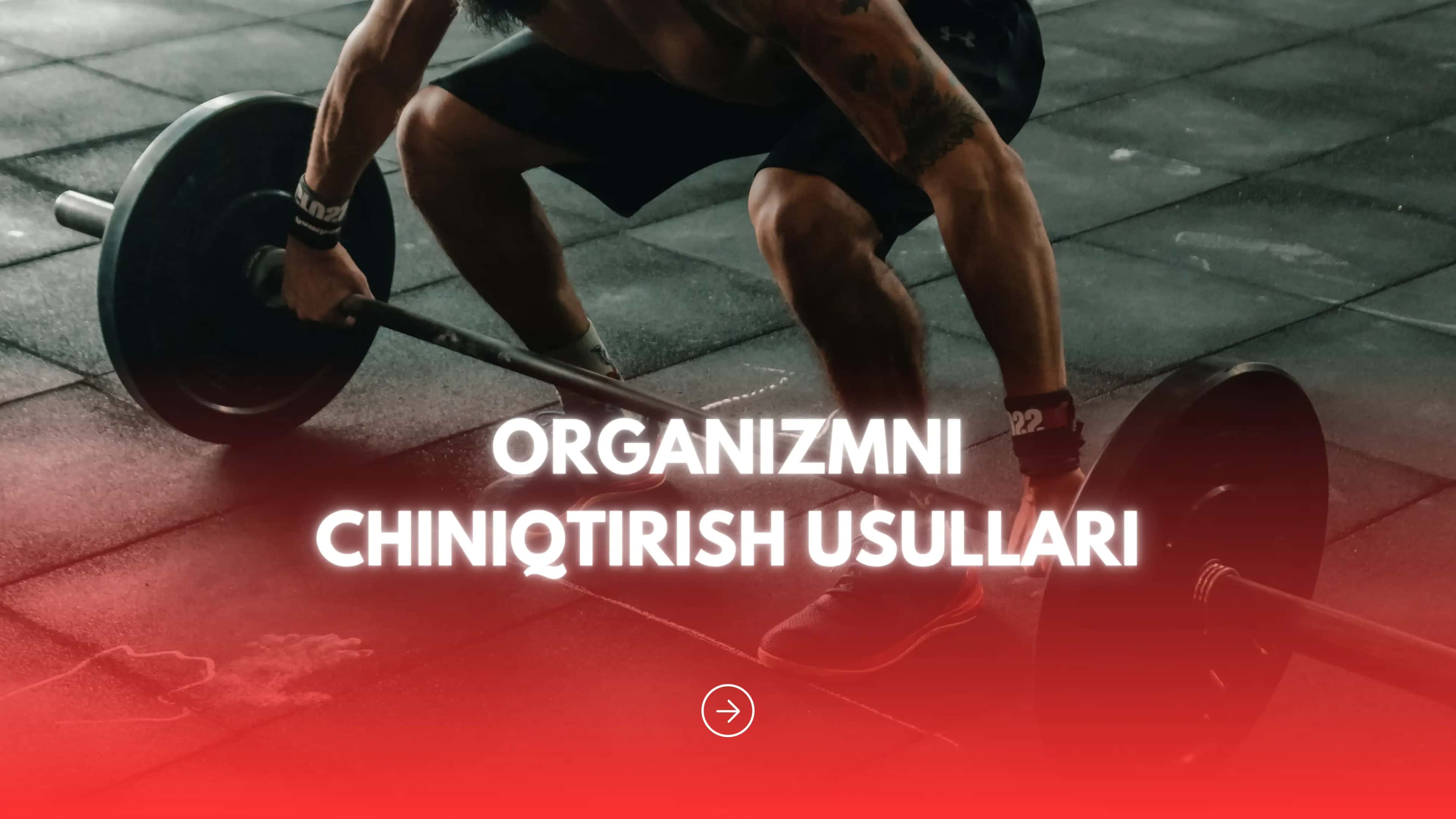 Organizmni Chiniqtirish 1