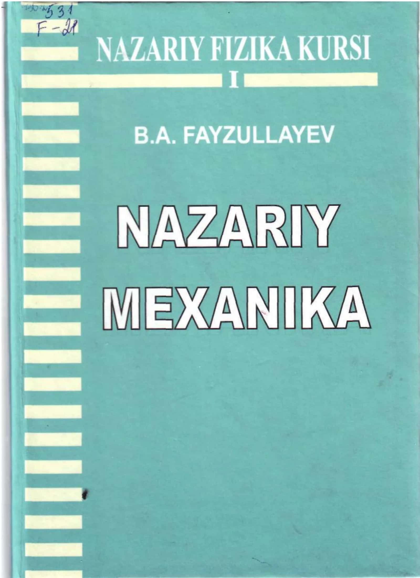 Nazariy mexanika 1