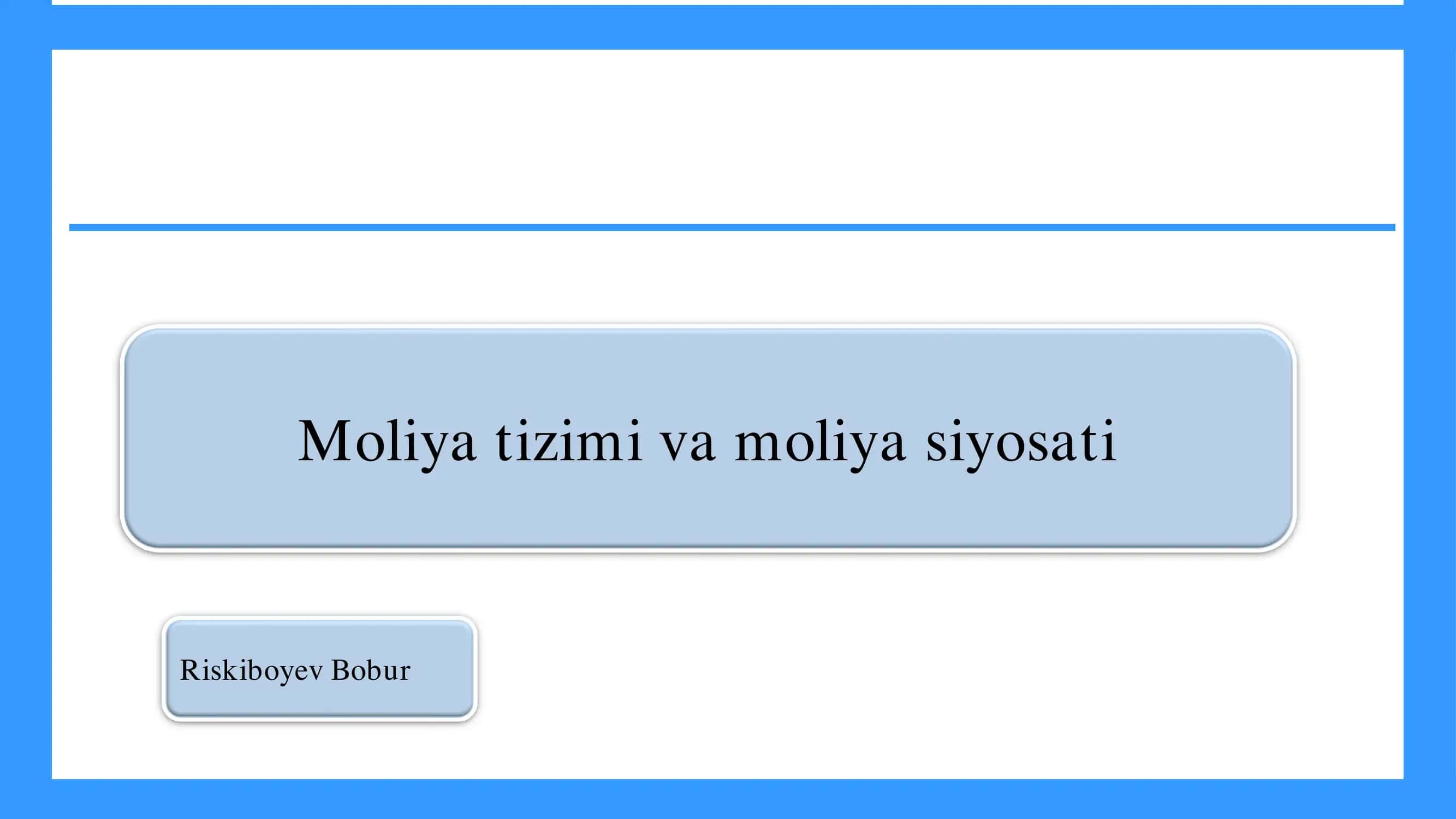 Moliya 1