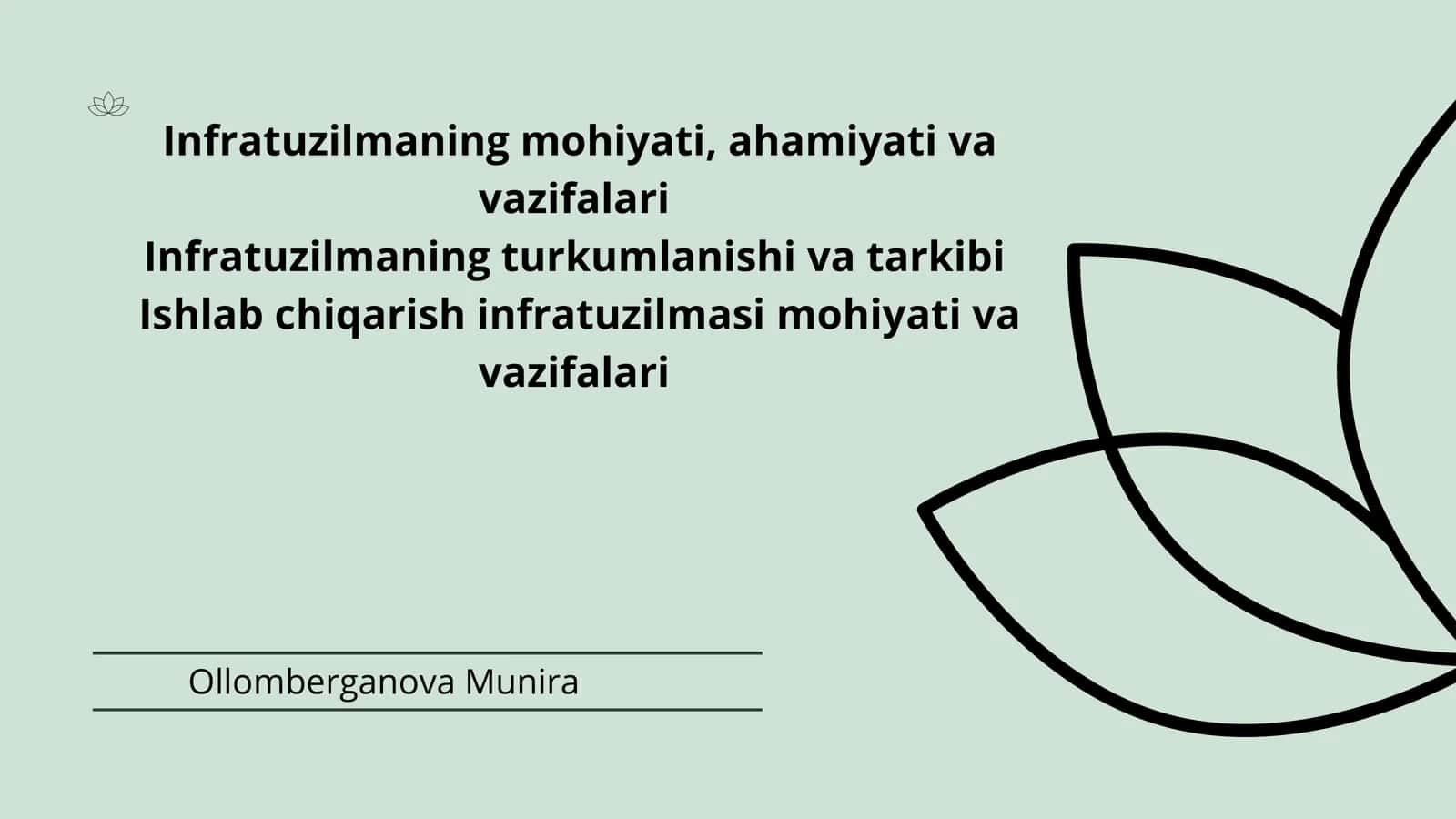 Infratuzilma 1