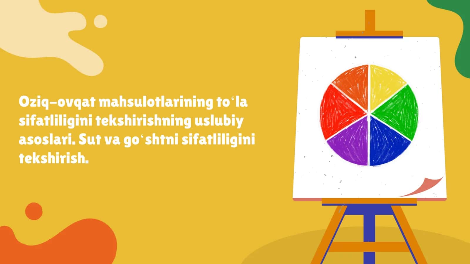 Mahsulotlarning sifatliligini baholash 1