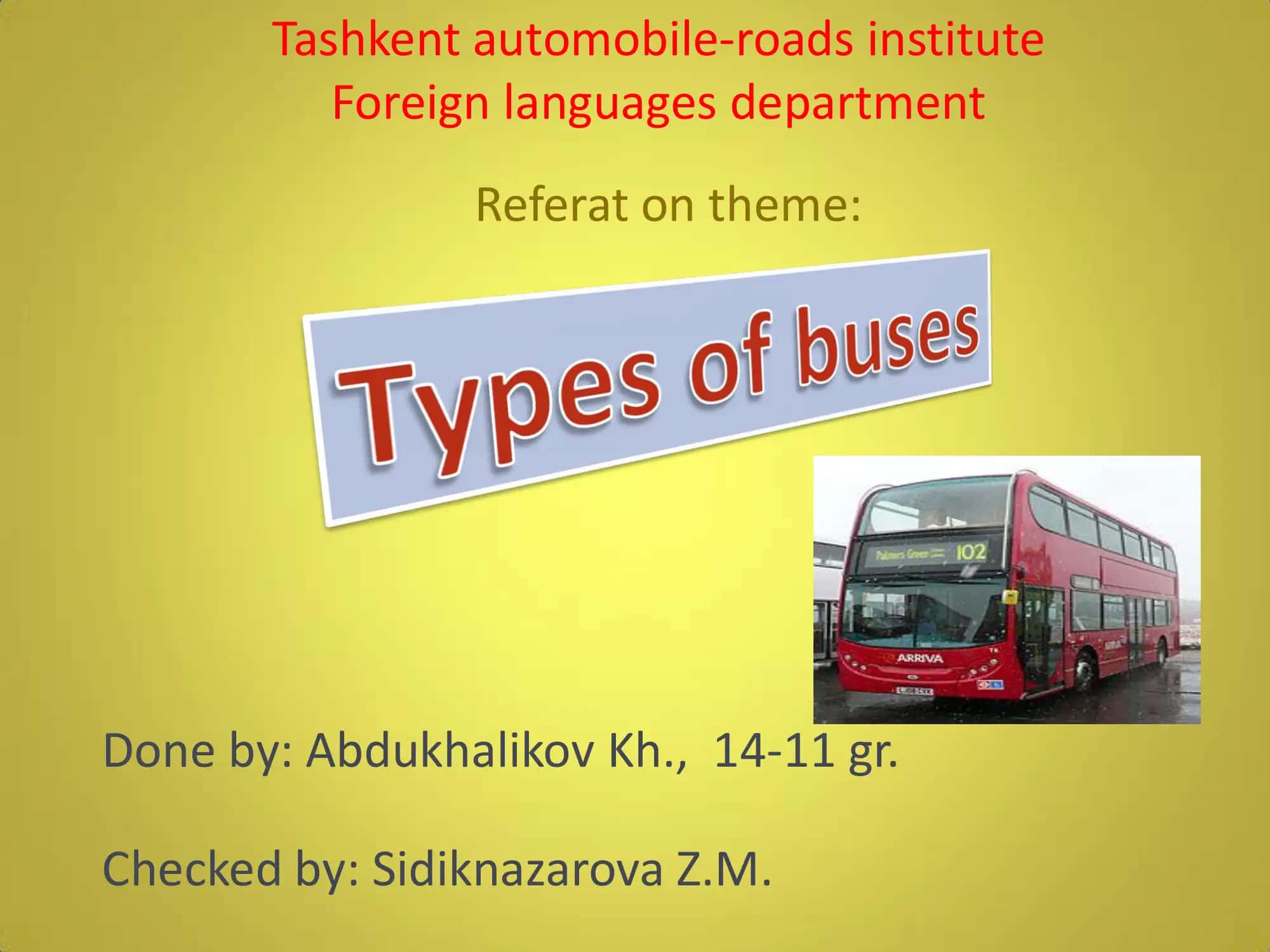 Buses 1