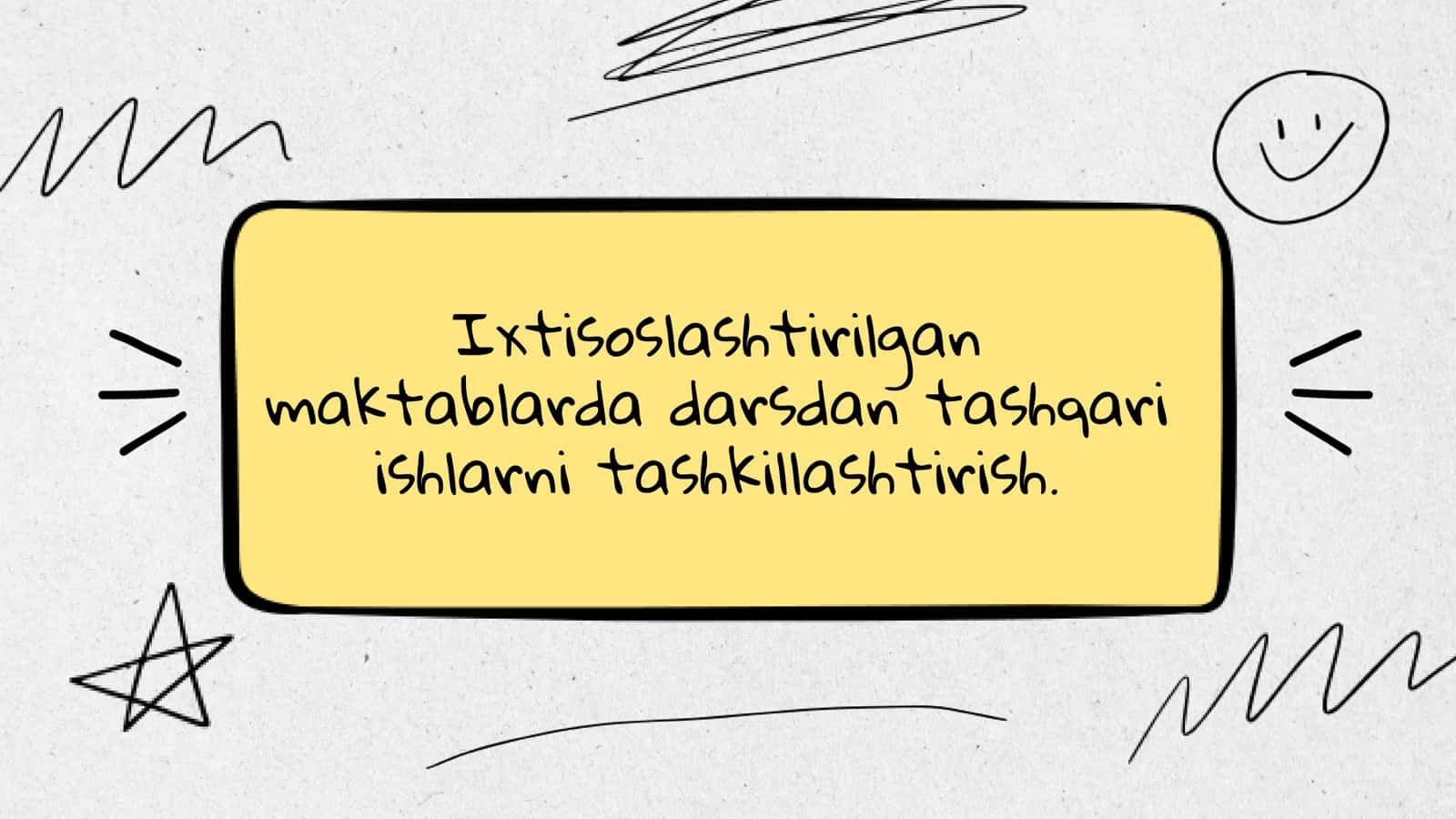 Ixtisoslashtirilgan maktablarda darsdan tashqari ishlarni tashkillashtirish 1