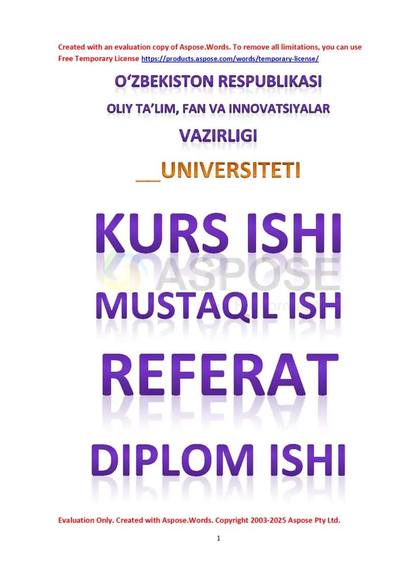 PRAGMATICS AND STYLISTICS (Kurs ishi / Mustaqil ish / Referat) 1