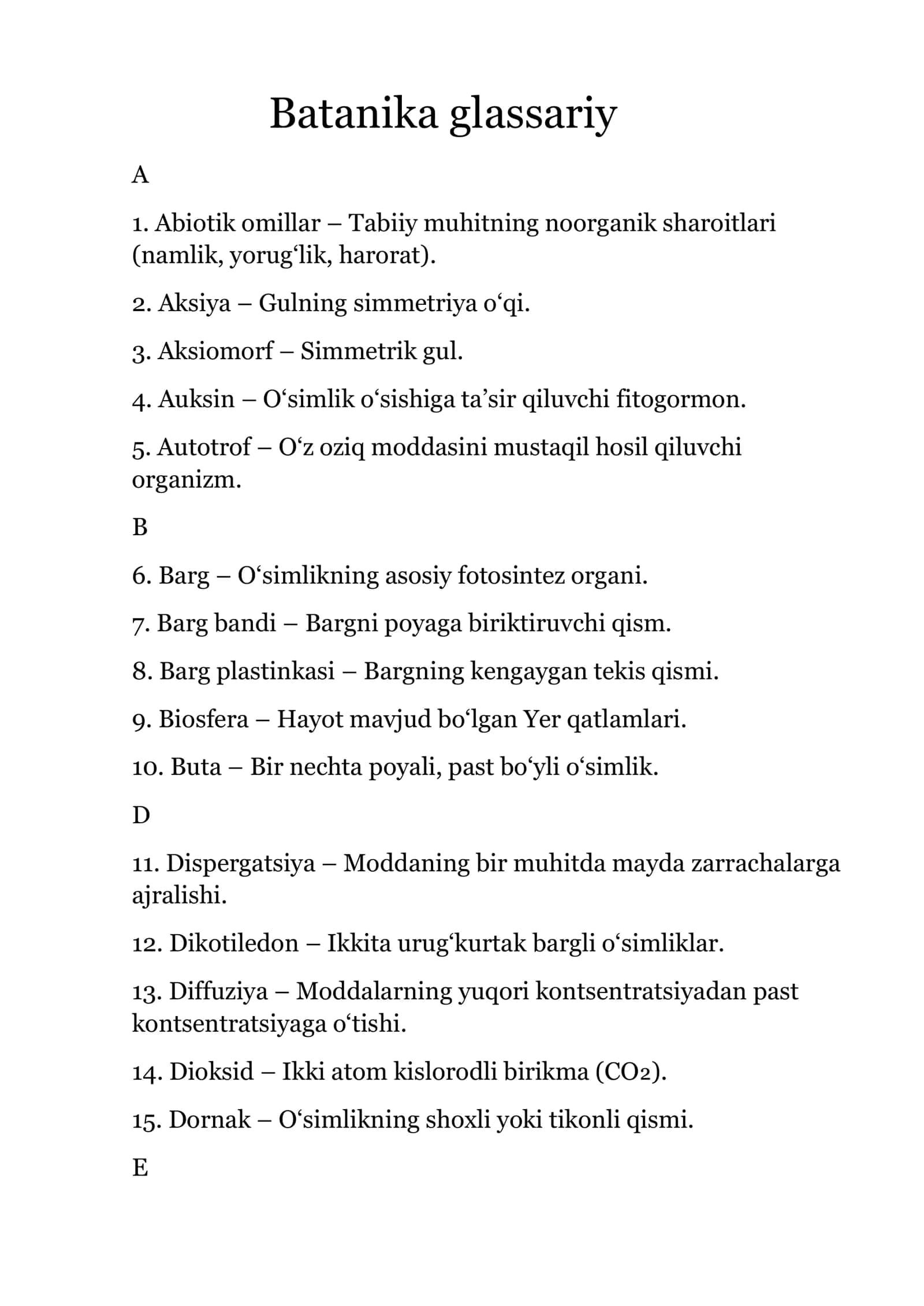 Batanika glassariy 1