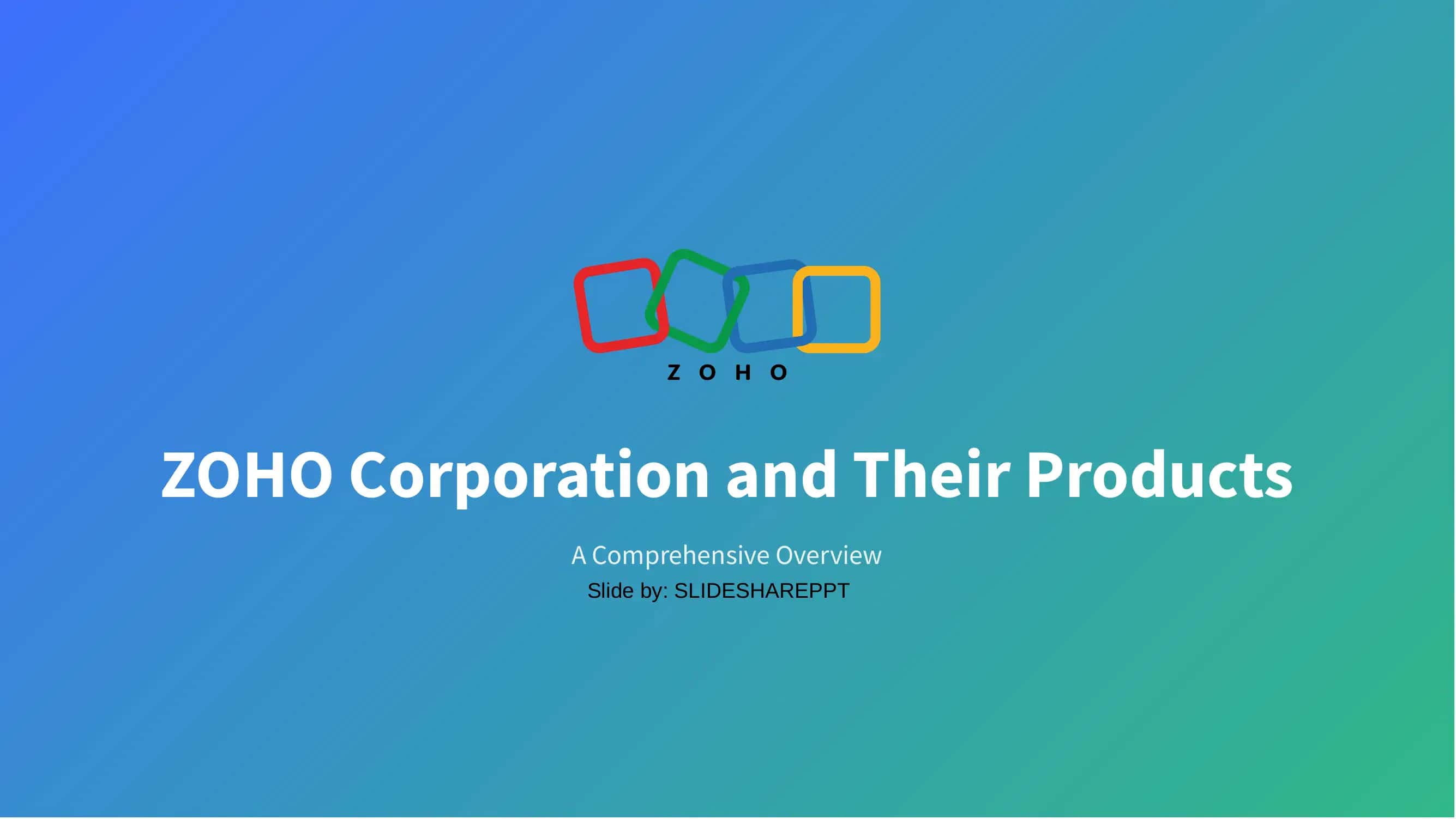ZOHO One 1