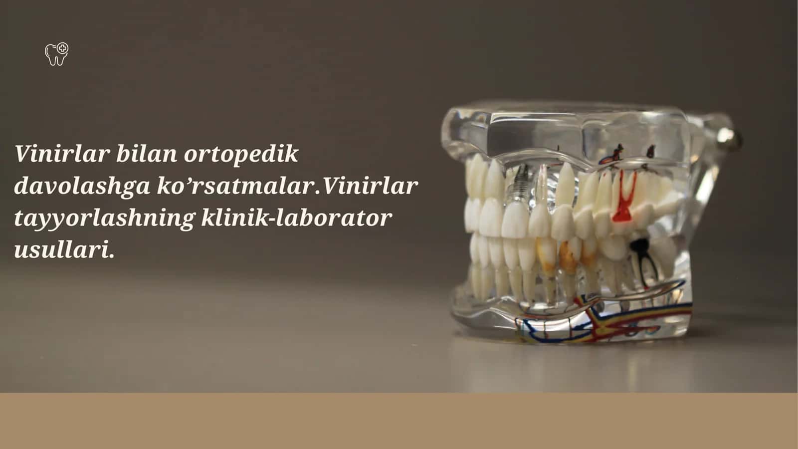 Vinirlar bilan ortopedik davolashga ko'rsatmalar 1