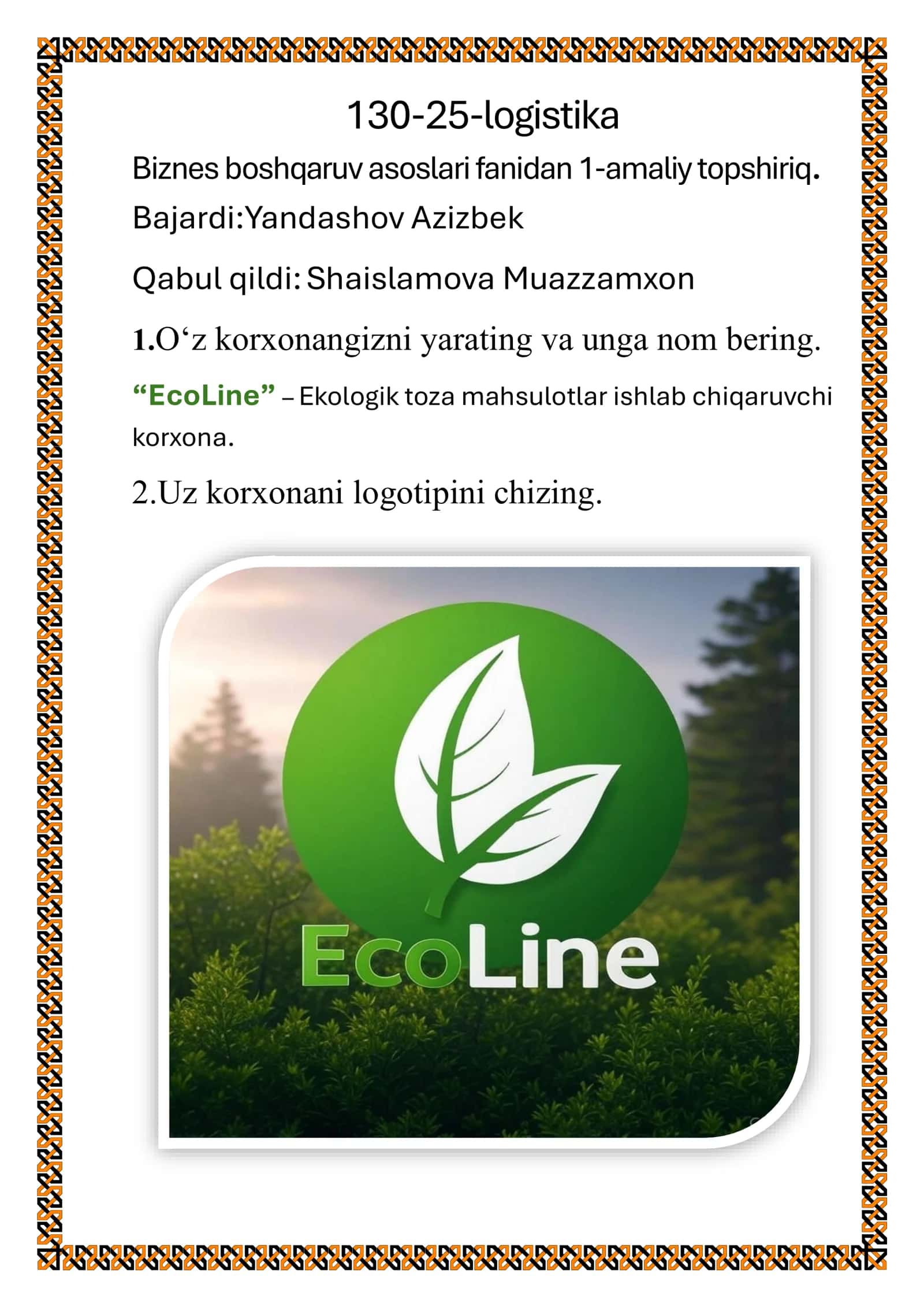 EcoLine 1