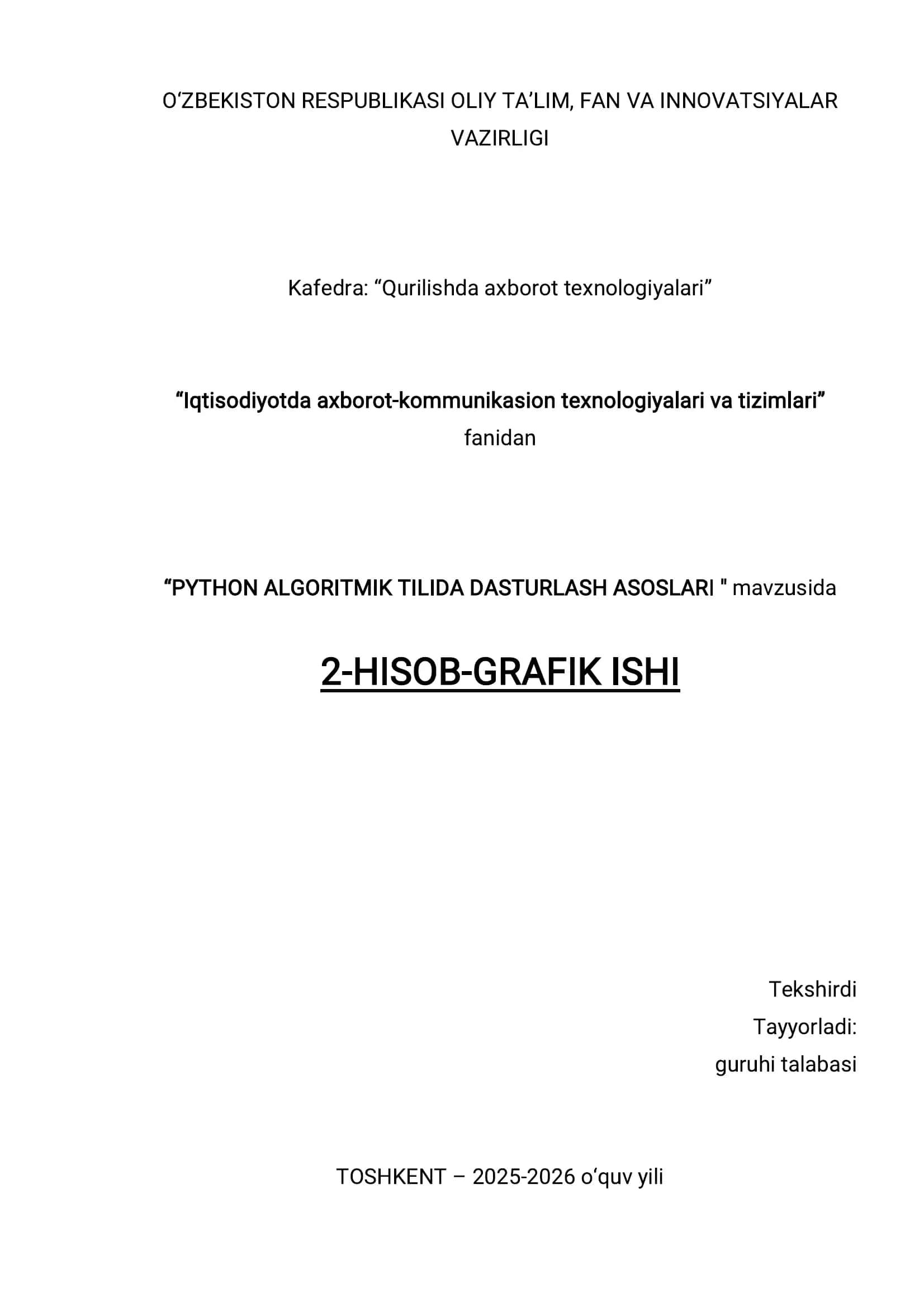 PYTHON ALGORITMIK TILIDA DASTURLASH ASOSLARI 1