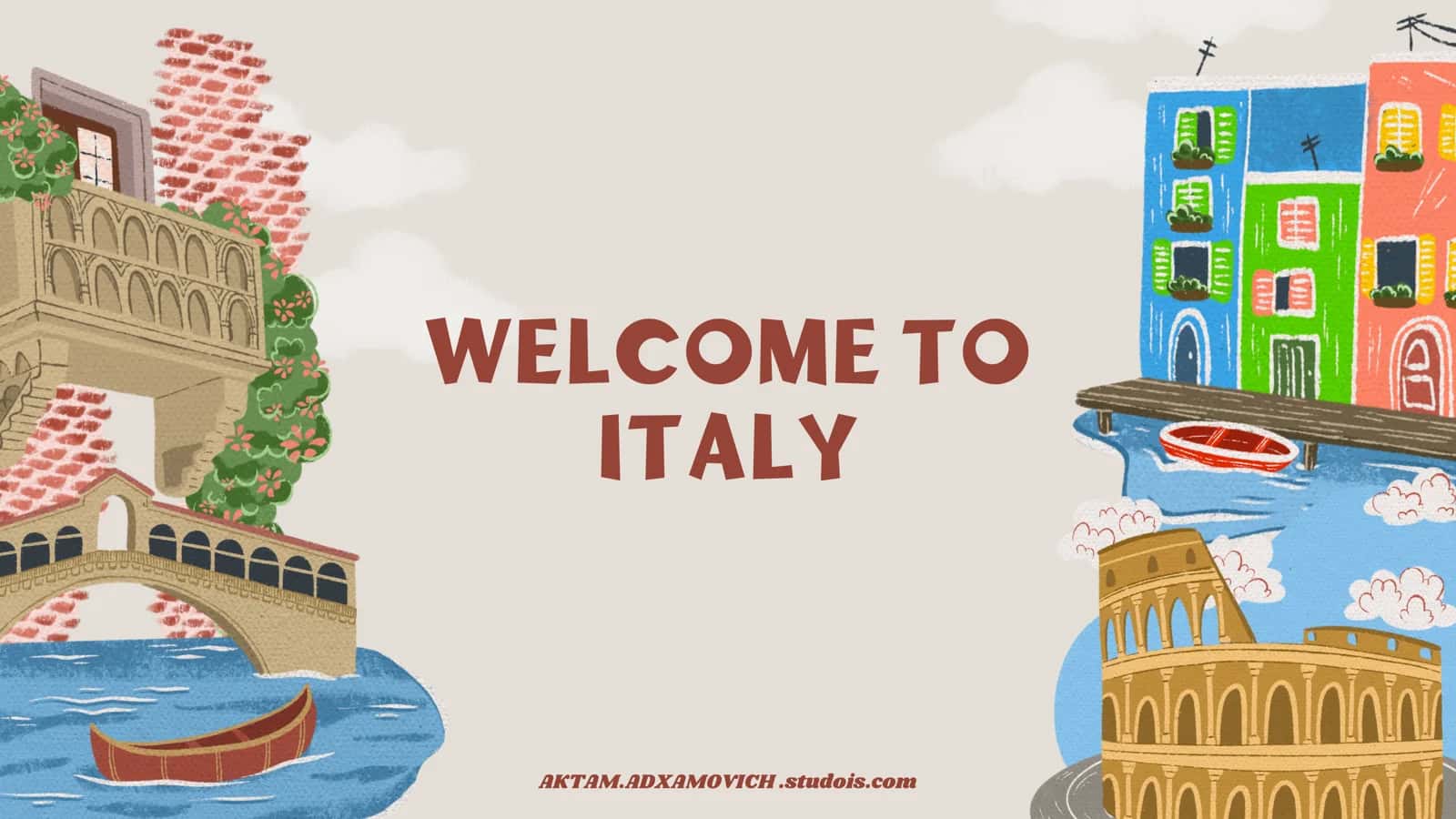 Italiya haqida prezentatsiya 1