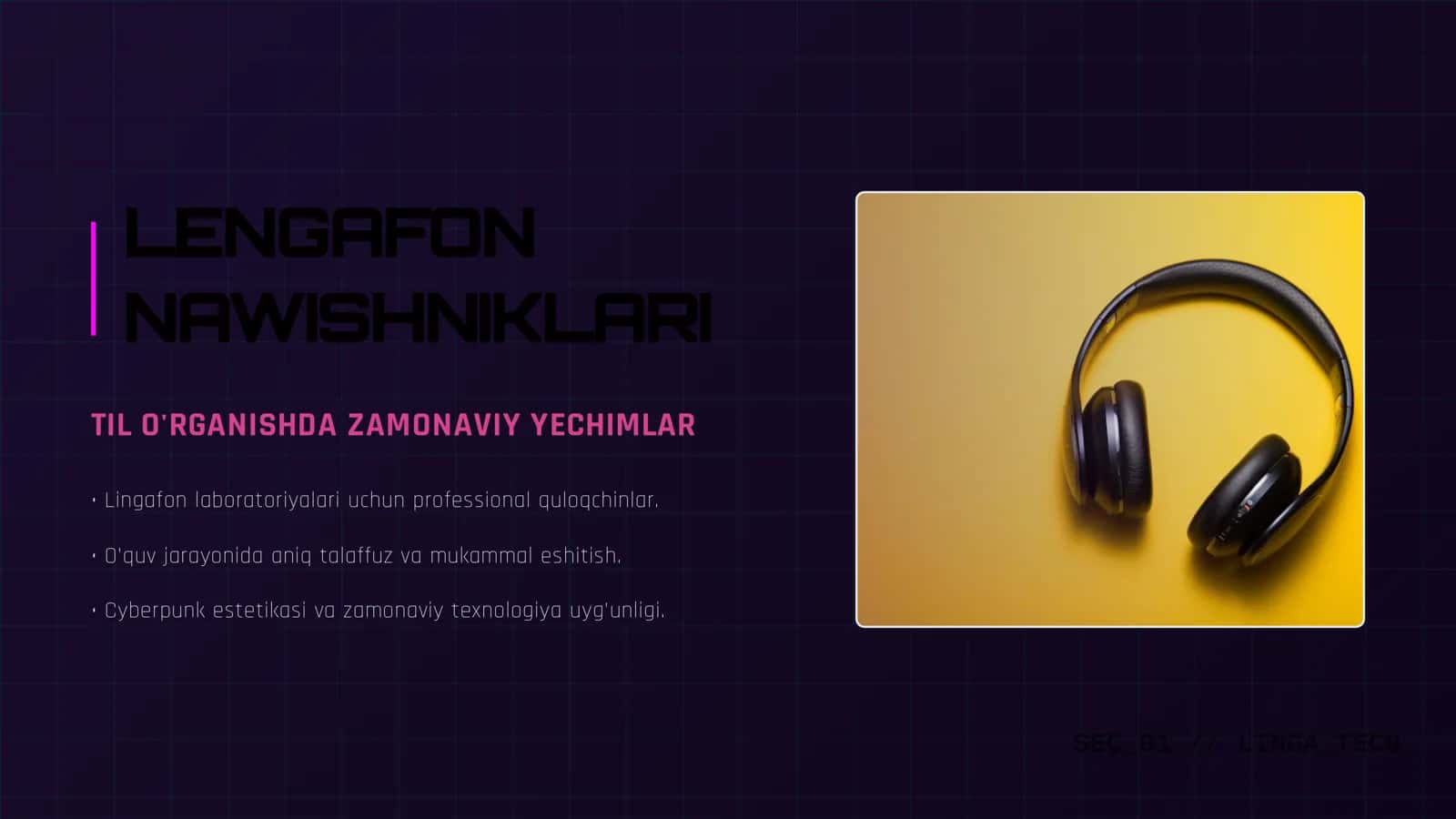 Lingafon nawishniklari slayt 1