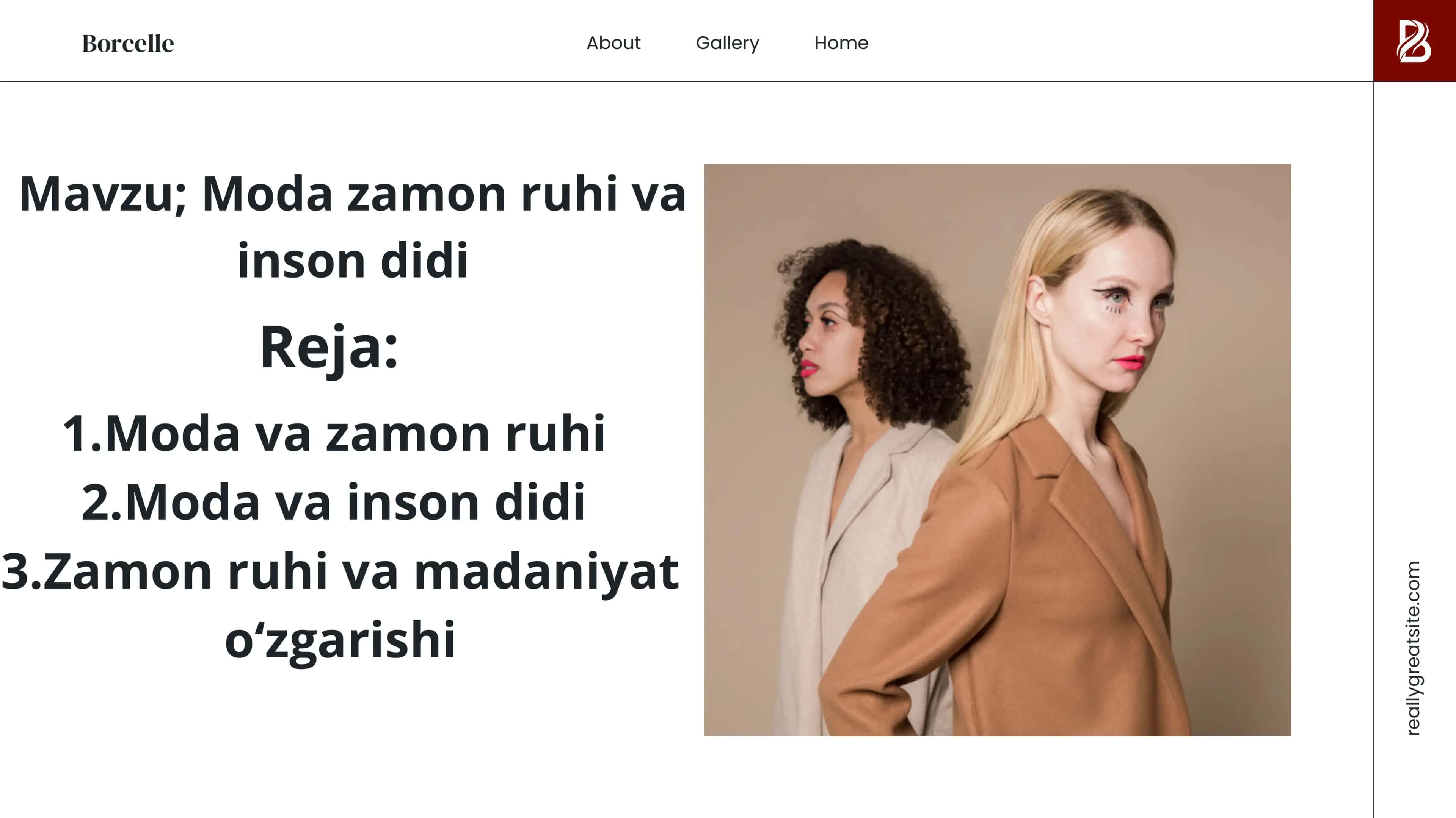 Moda va zamon ruhi 1