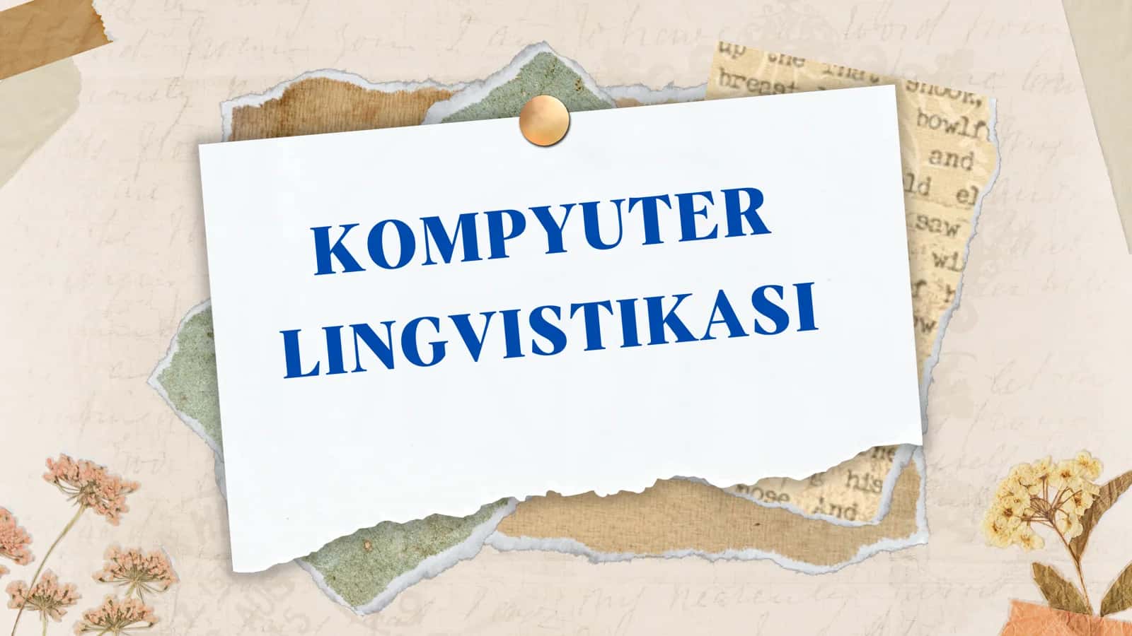 Noam Chomskiy strukturasiga asoslangan o'zbek tilining sintaktik modelini yaratish 1