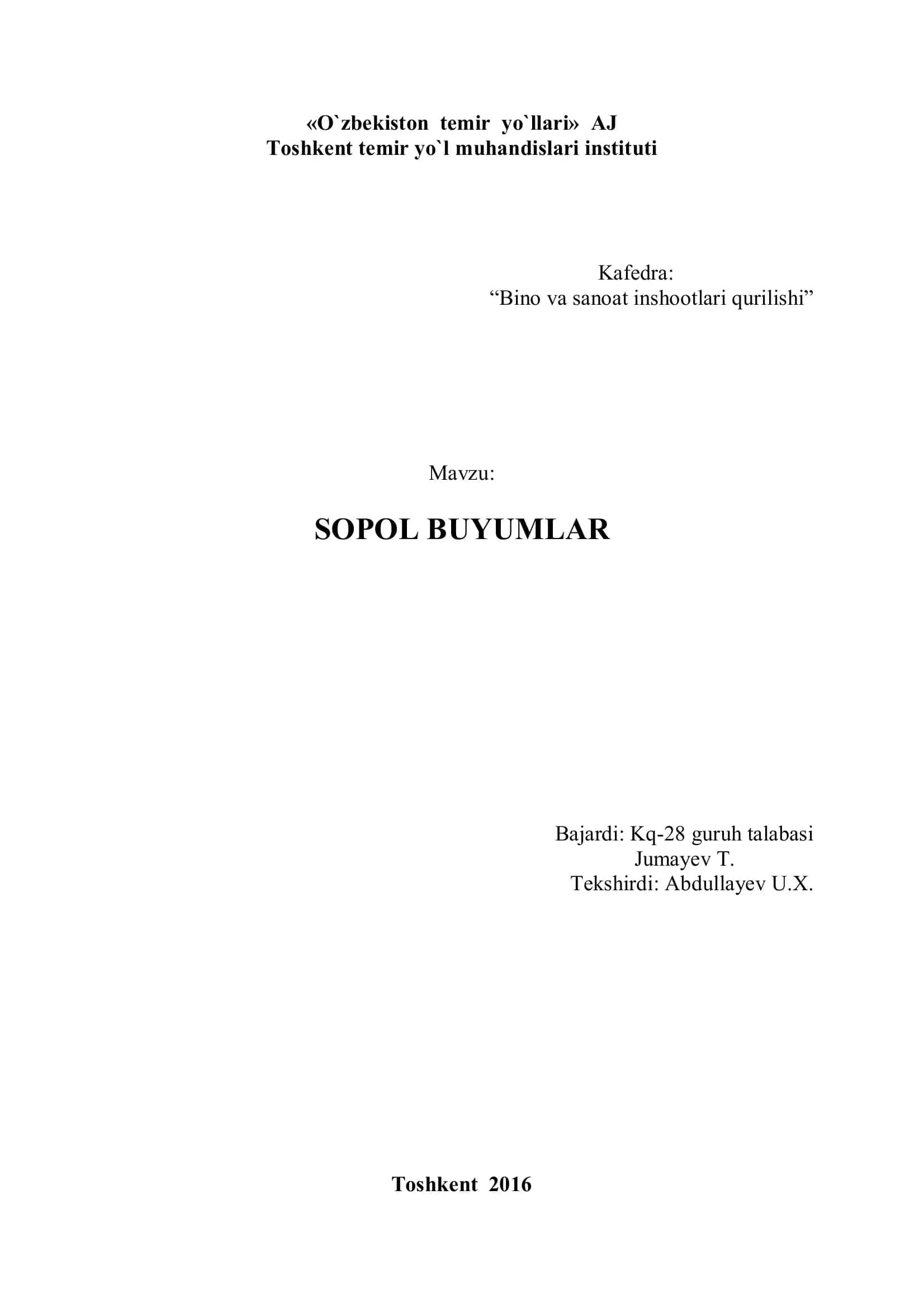 SOPOL BUYUMLAR 1