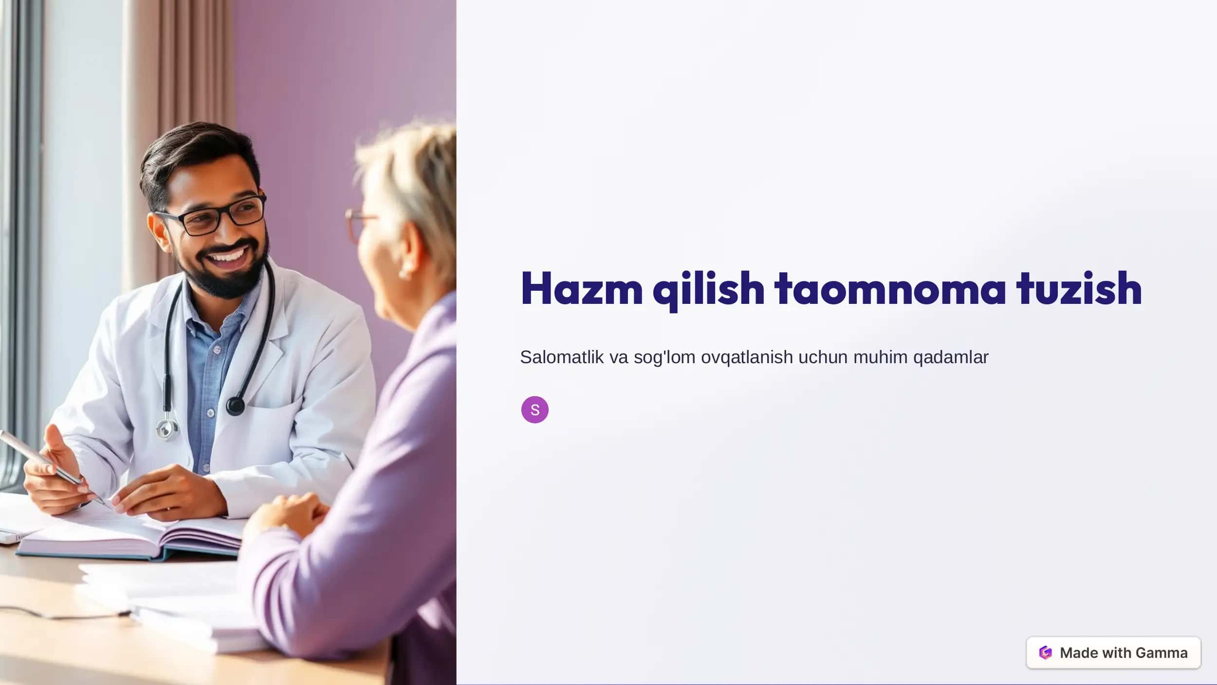 Hazm qilish taomnoma 1