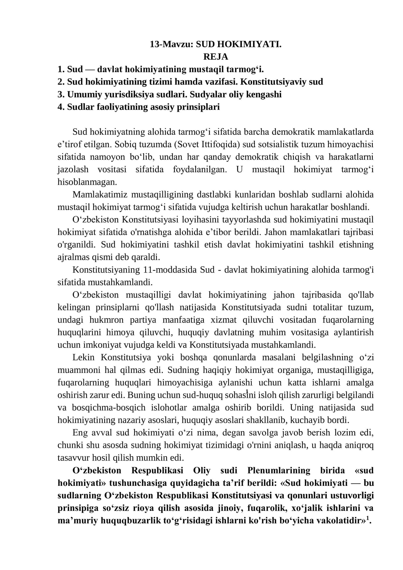 SUD HOKIMIYATI 1