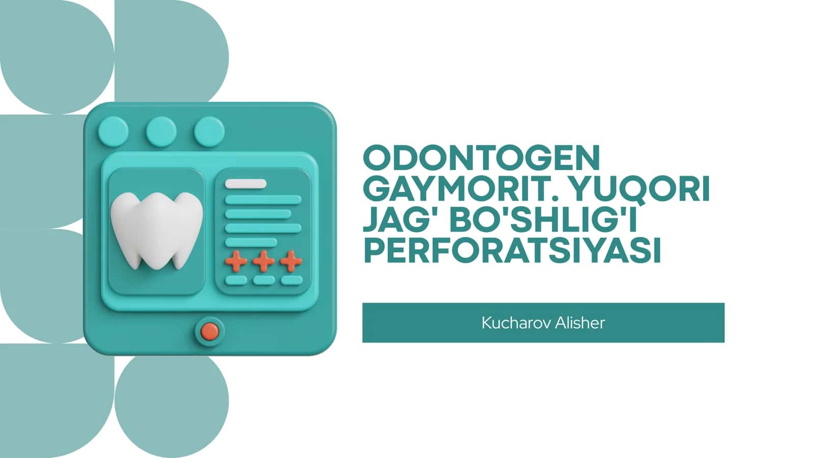 Odontogen gaymorit 1