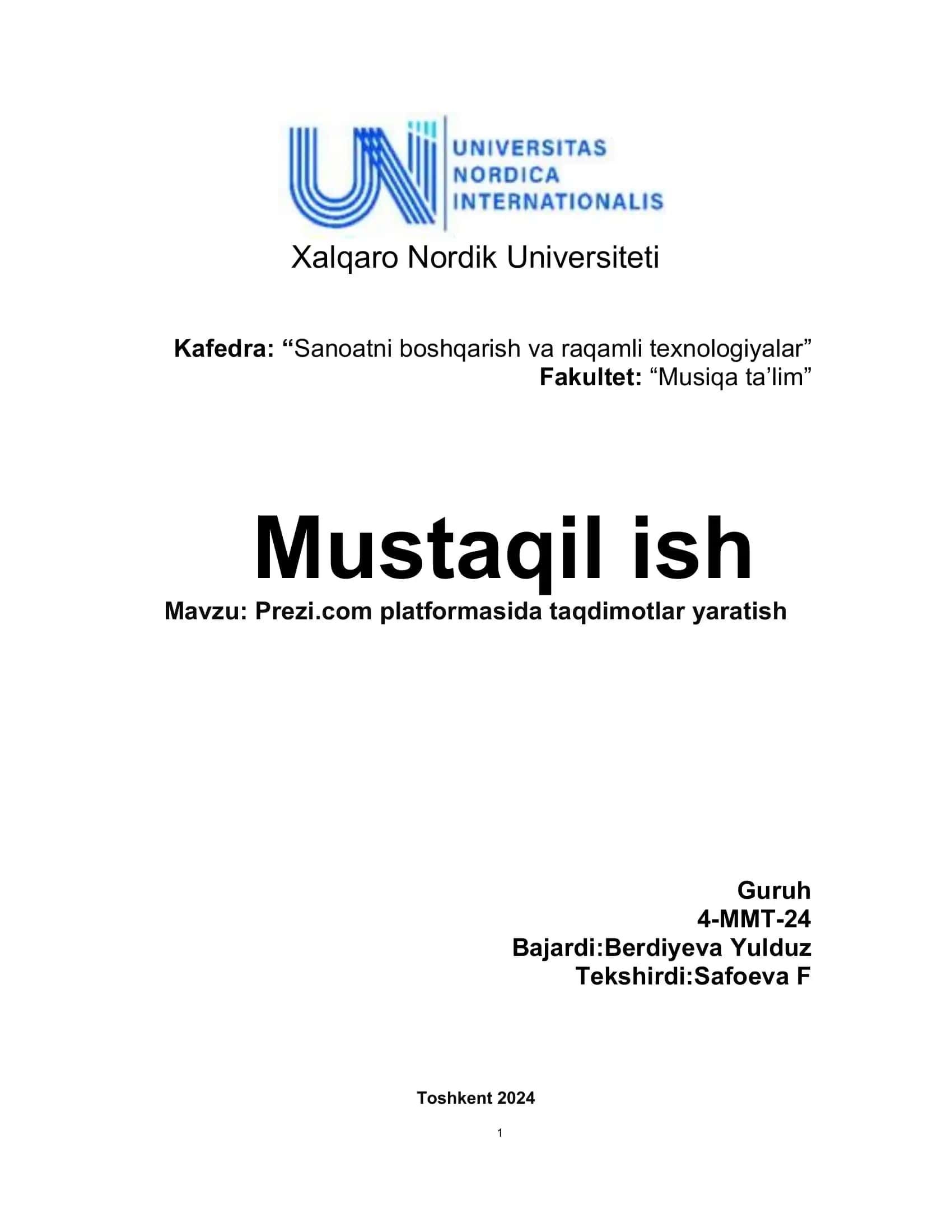 Prezi.com platformasida taqdimotlar yaratish 1