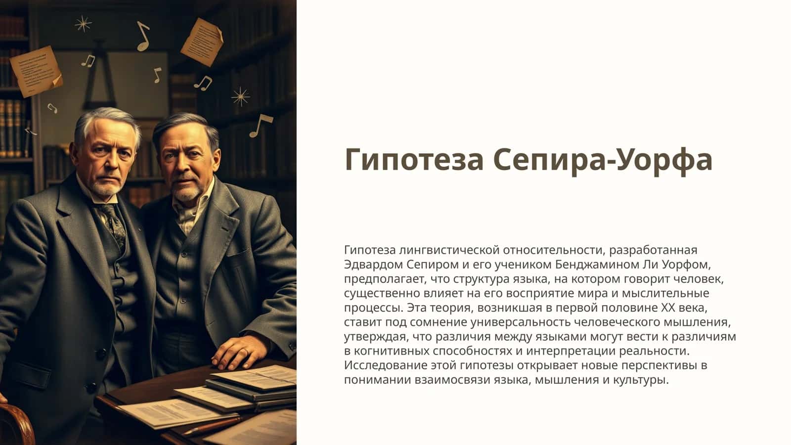 Гипотеза Сепира-Уорфа 1