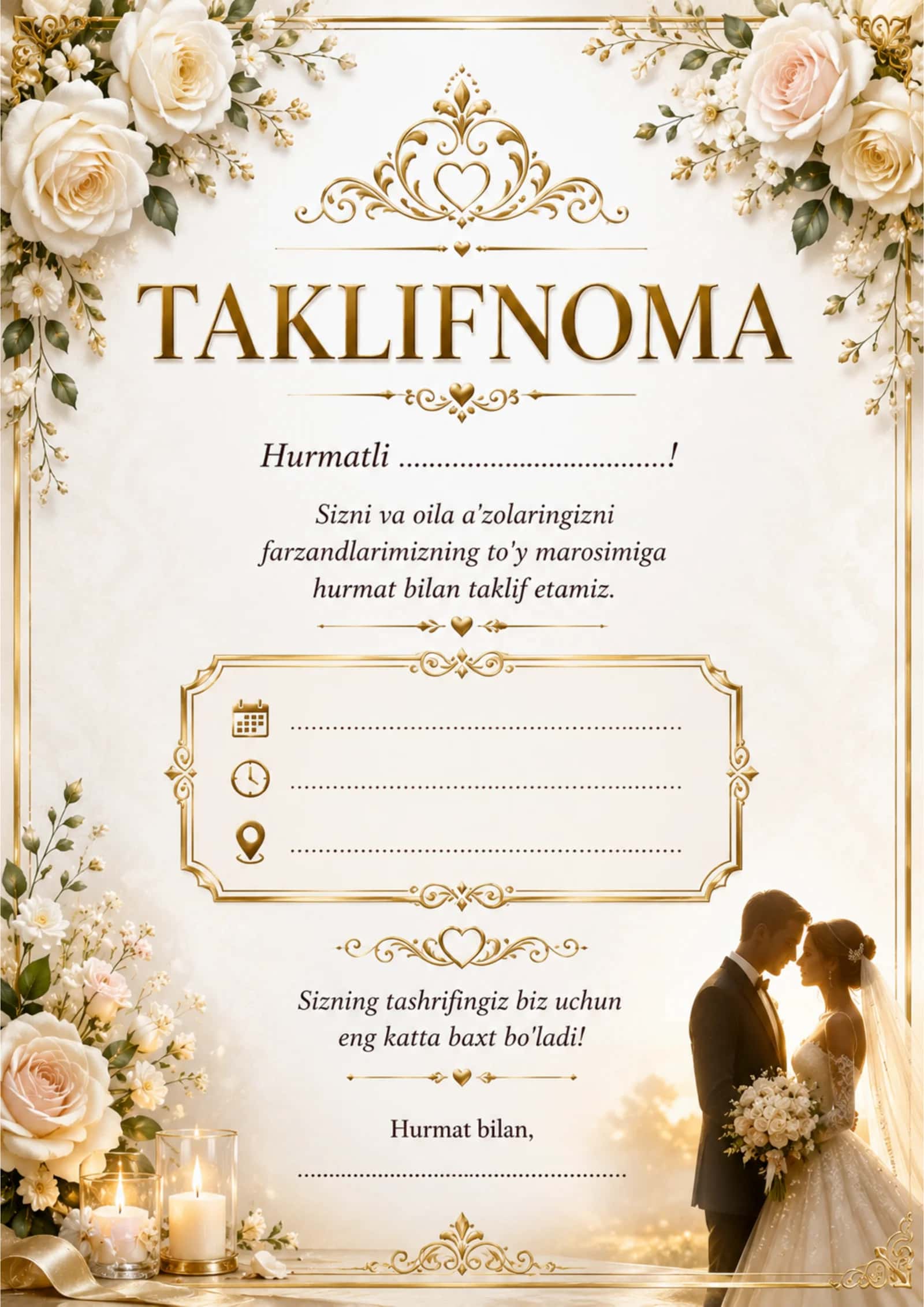 Taklifnoma 2 ta shablon 1