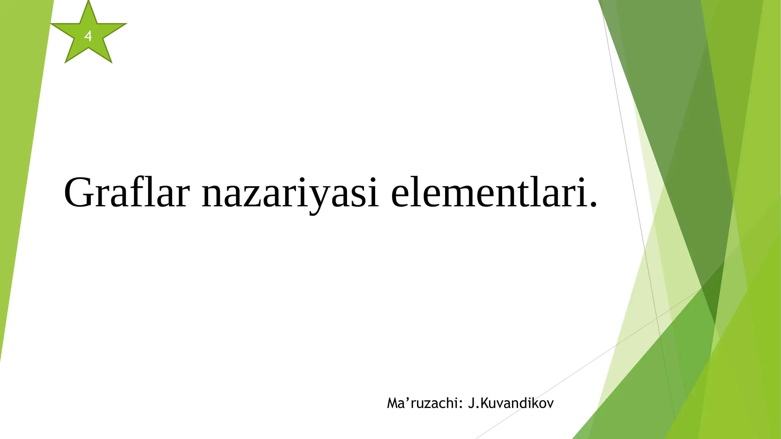 Graf qachon ishlatiladi? 1