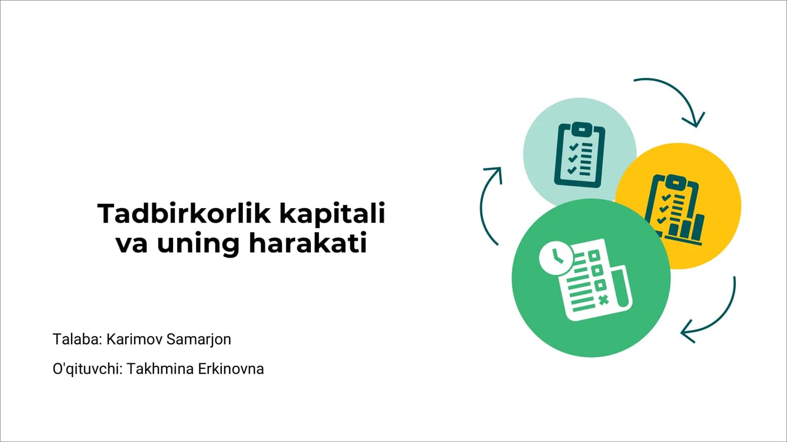 Tadbirkorlik kapitali 1