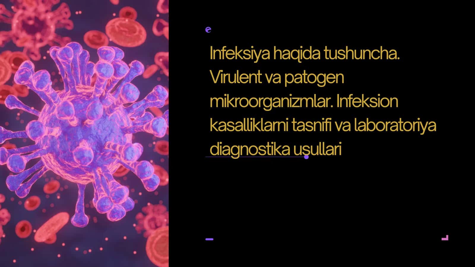 Infeksiya haqida tushuncha 1