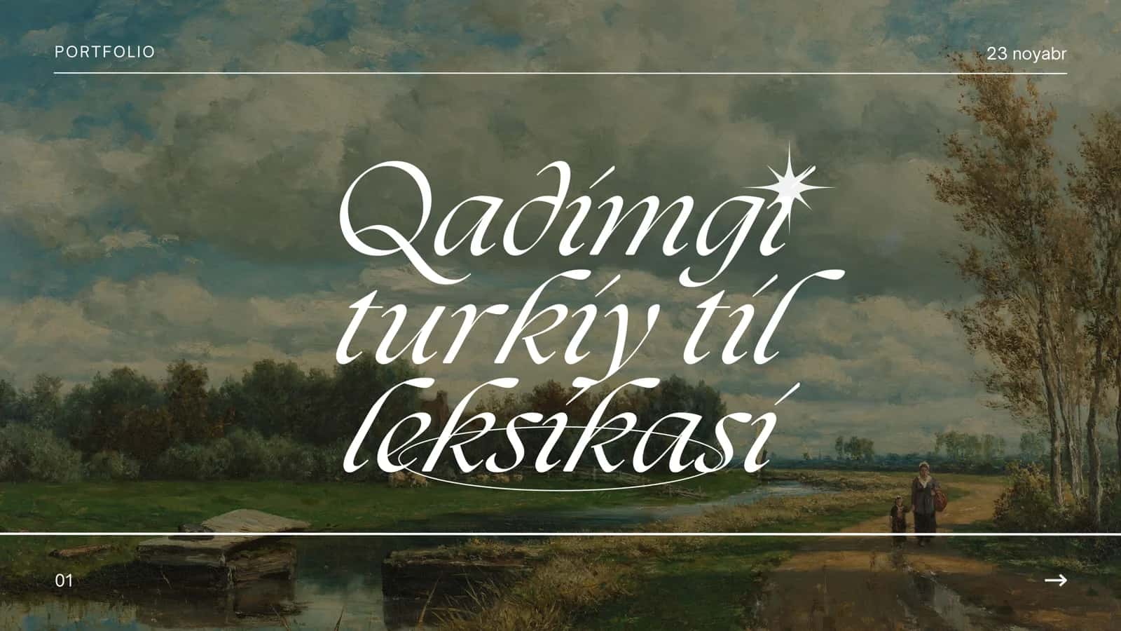Qadimgi turkiy til leksikasi 1