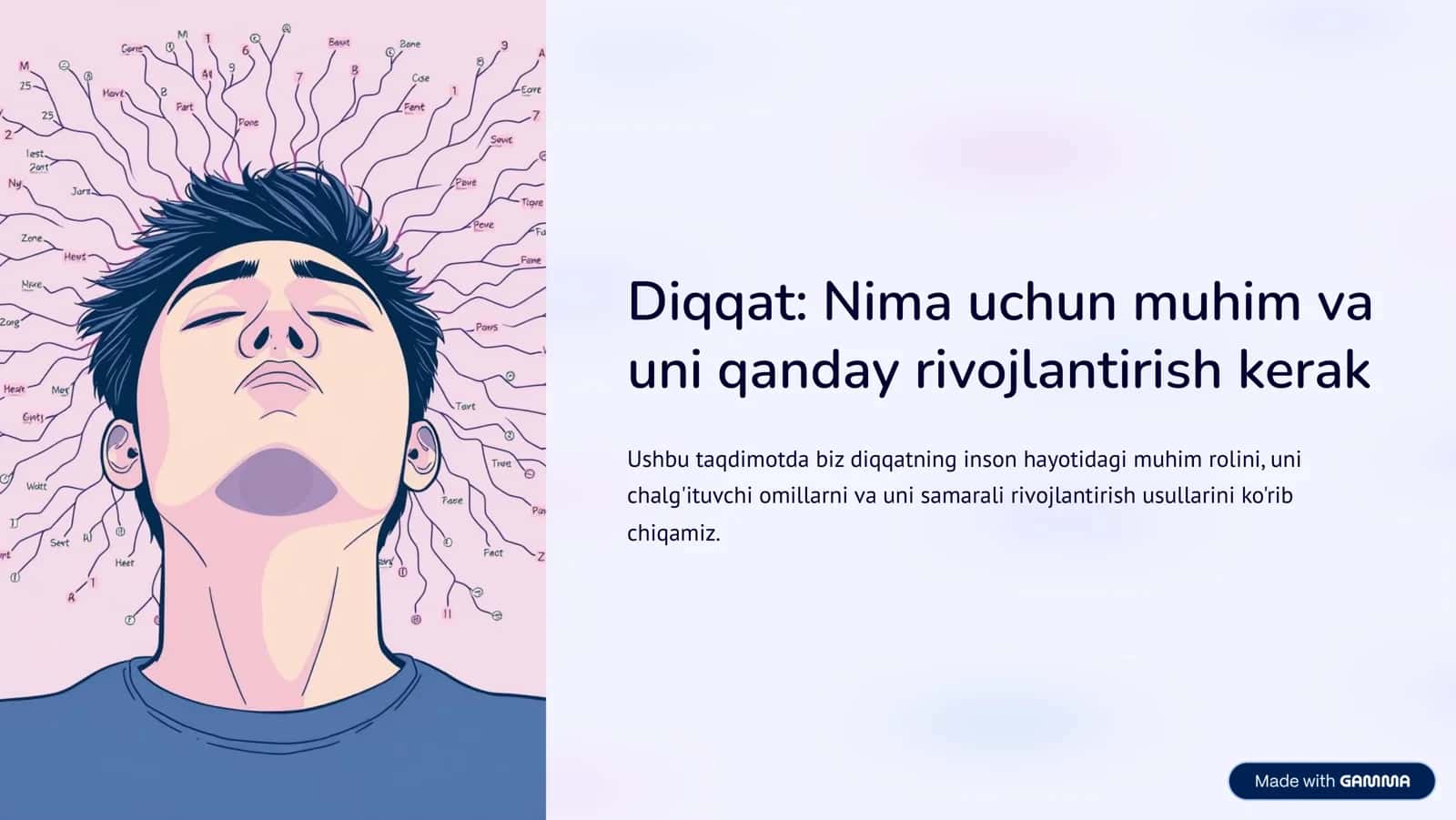 Diqqat va uni rivojlantirish 1