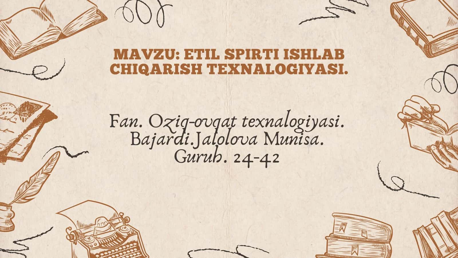 Etil spirti 1