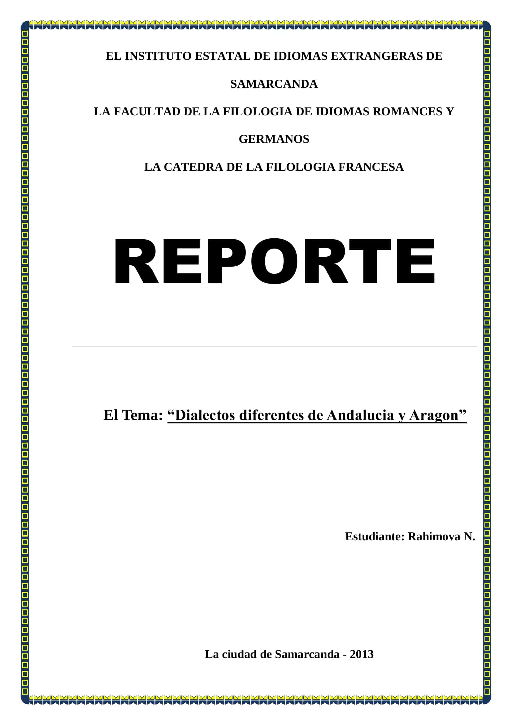 Dialectos diferentes de Andalucia y Aragon 1