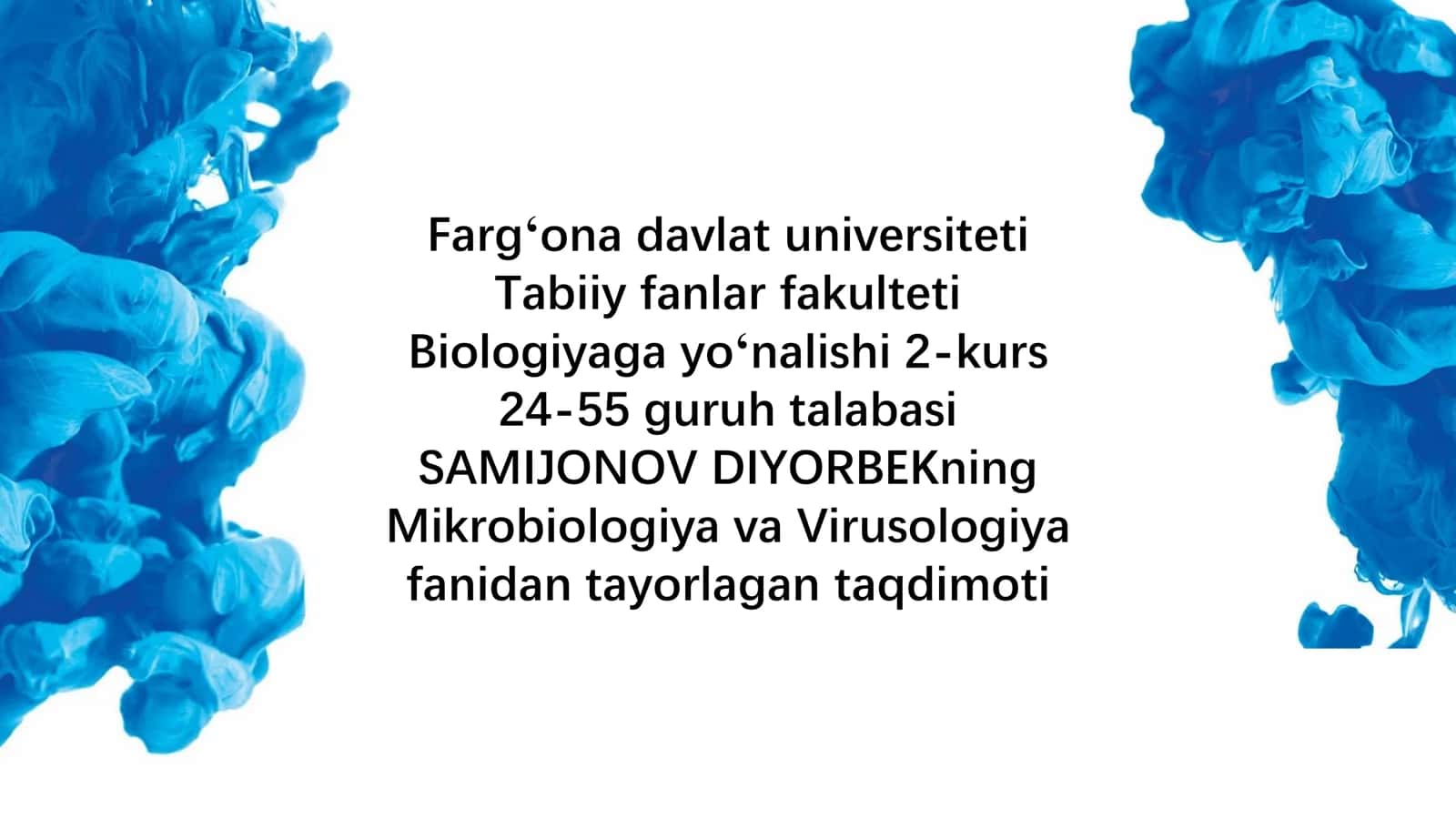 Mikrobiologiya va Virusologiya 1