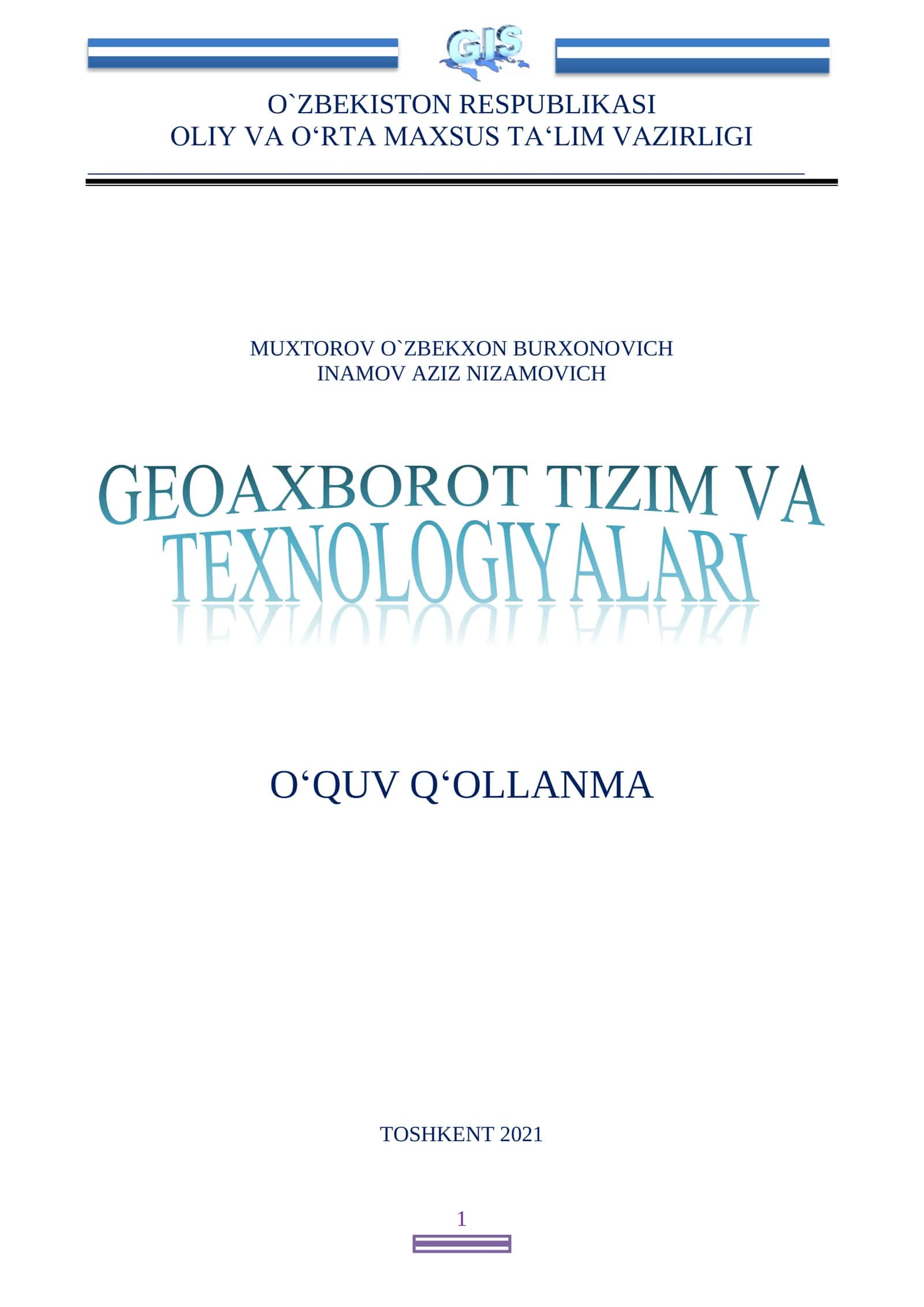 GEOAXBOROT TIZIM VA 1