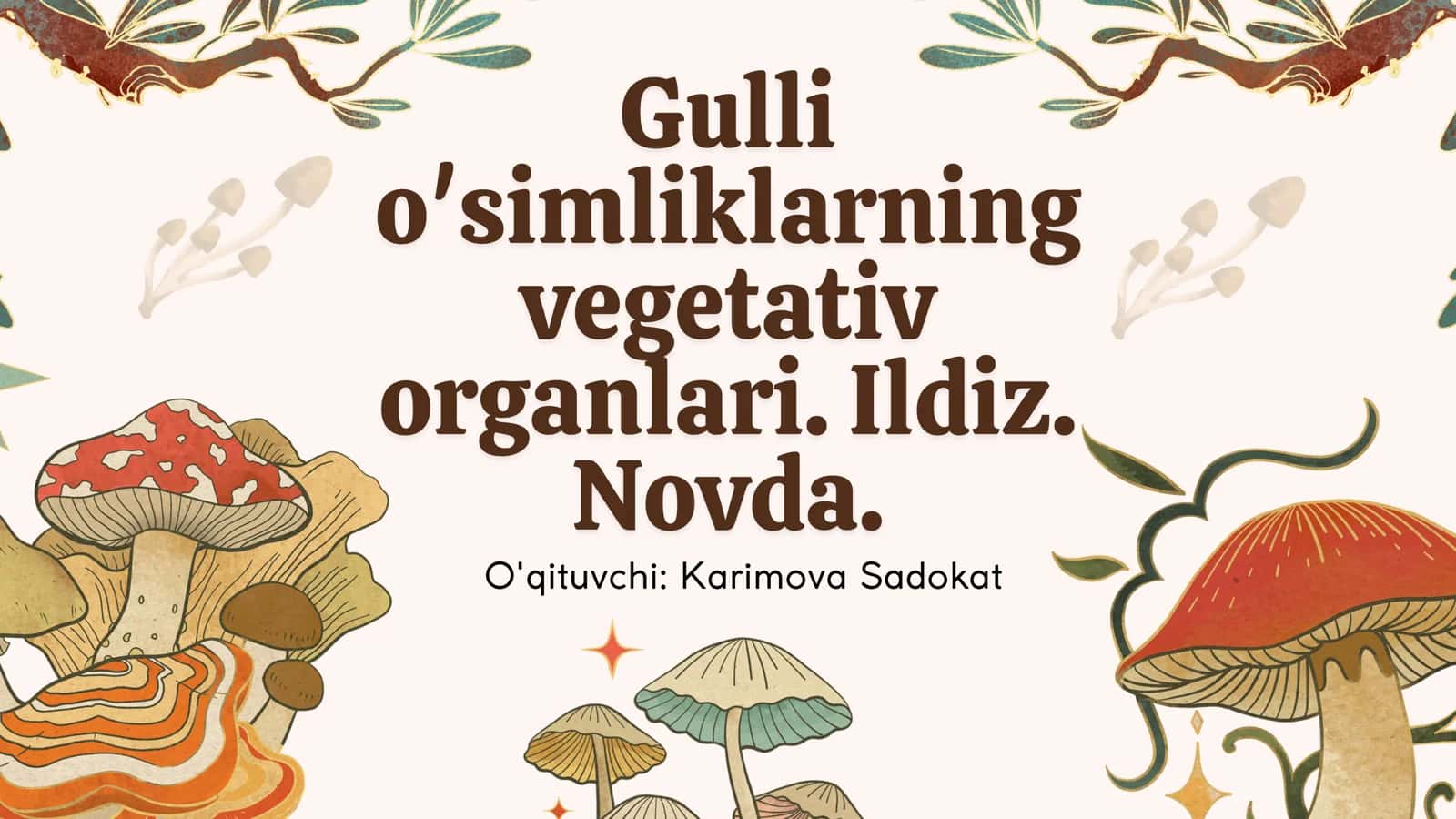 Gulli o‘simliklar 1