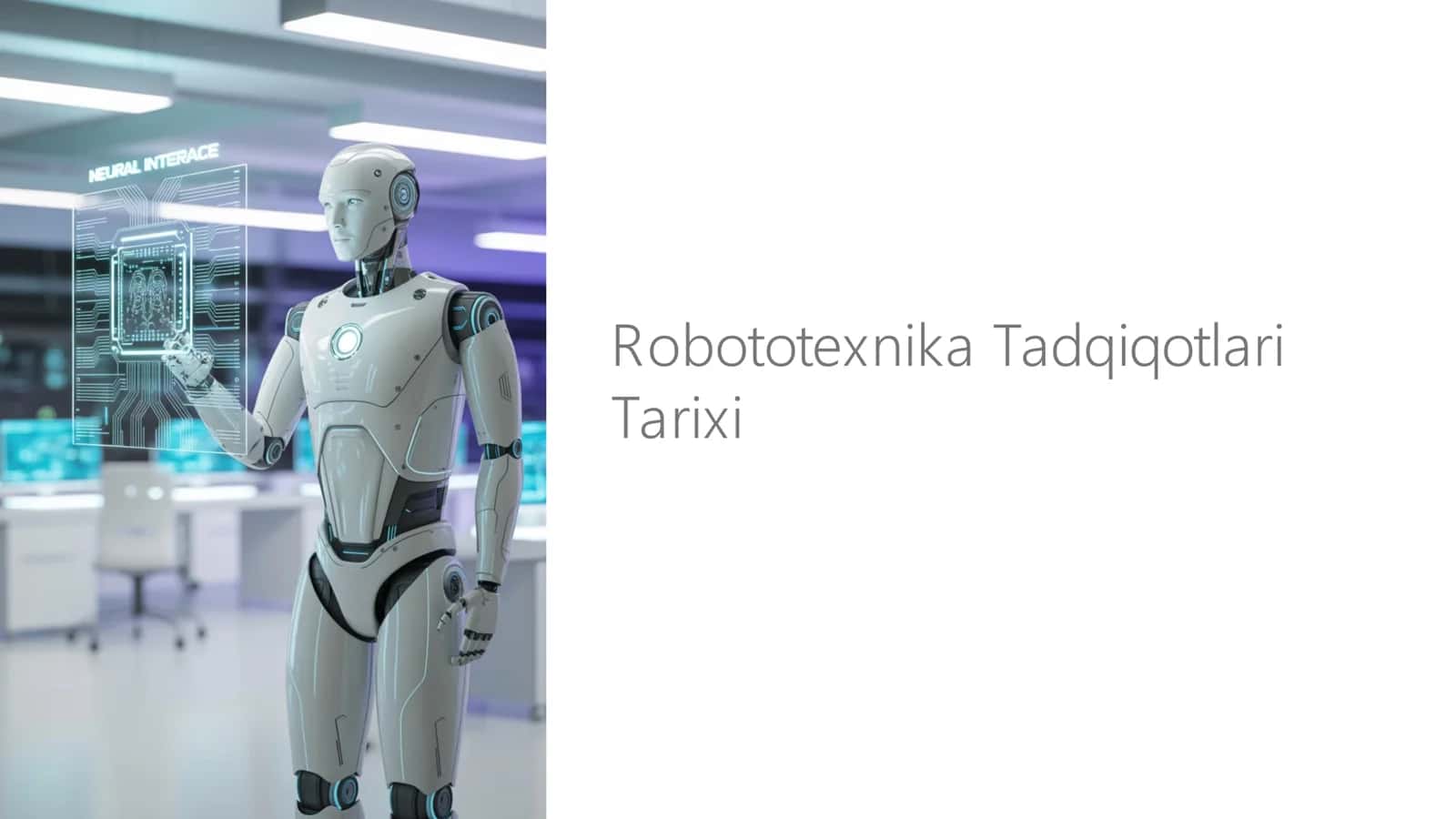 Robototexnika Tadqiqotlari 1