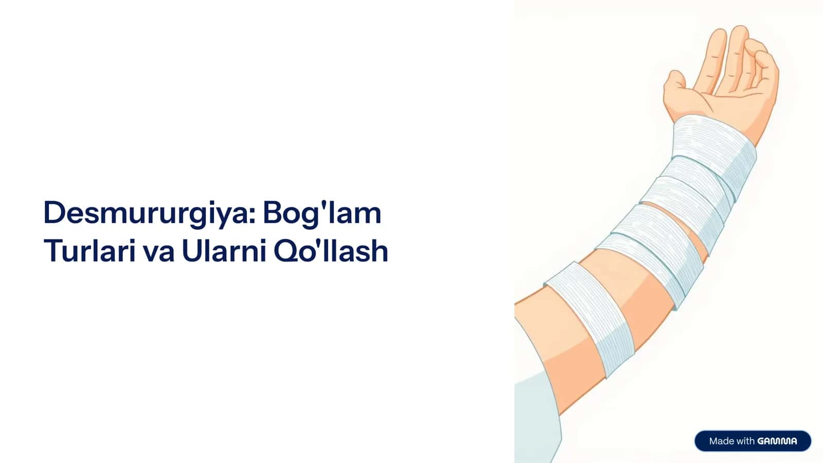 Desmururgiya: Bog'lam 1