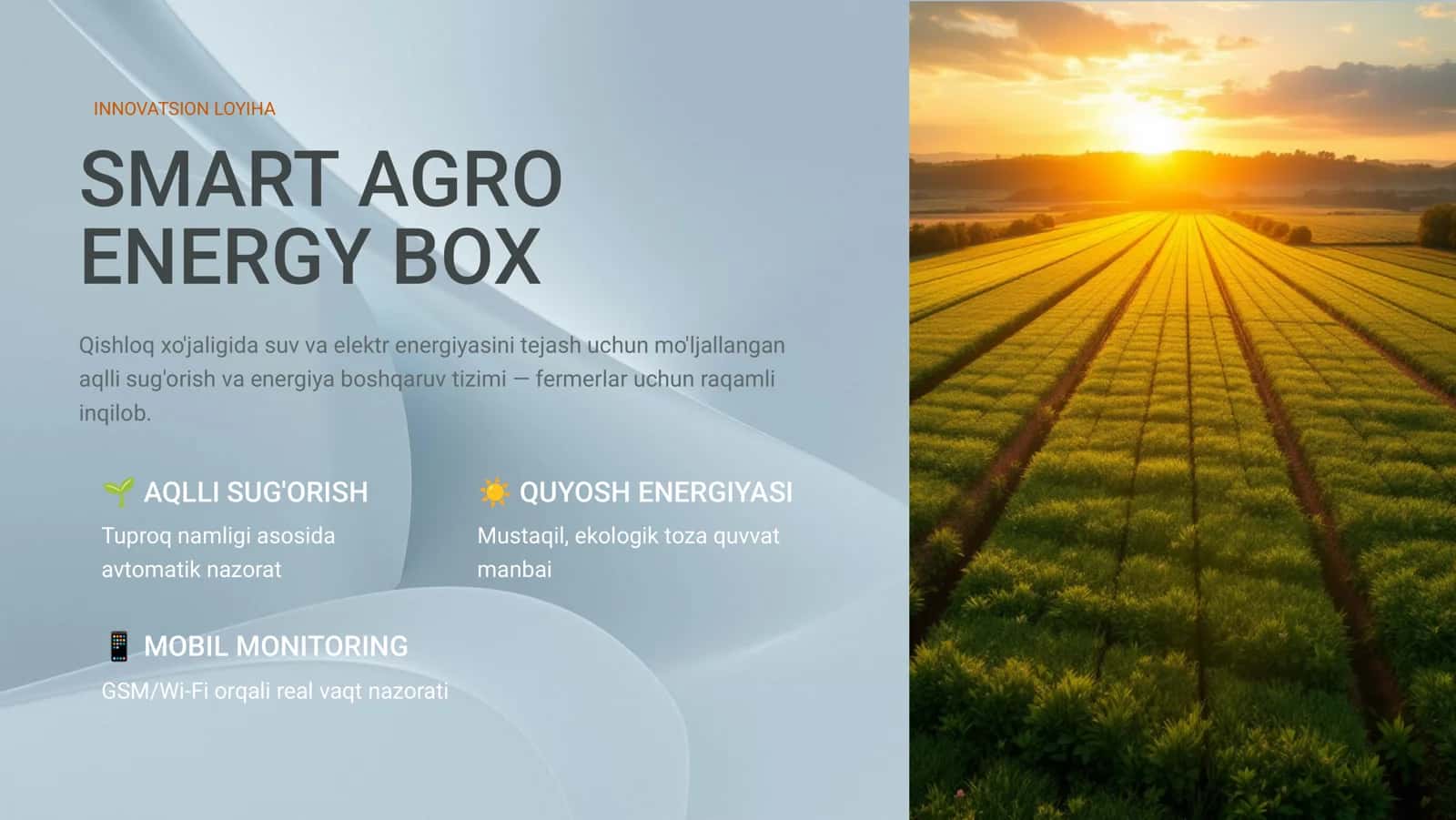SMART AGRO ENERGY BOX 1
