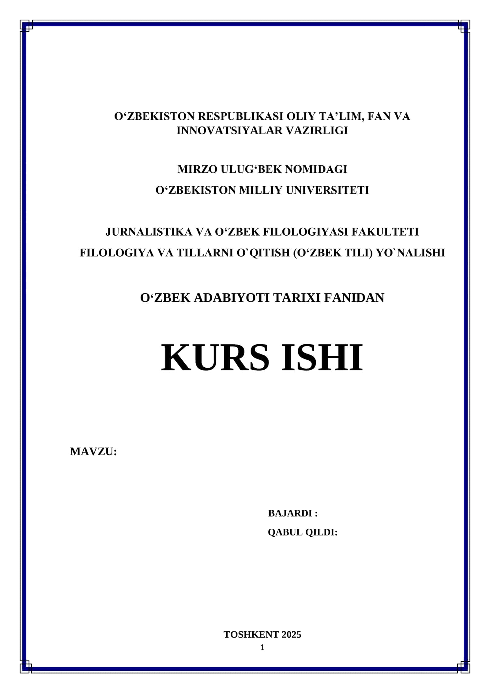 ABDURAUF FITRAT VA MAHMUDXO`JA BEHBUDIY ASARLARIDA MA`RIFATPARVARLIK 1