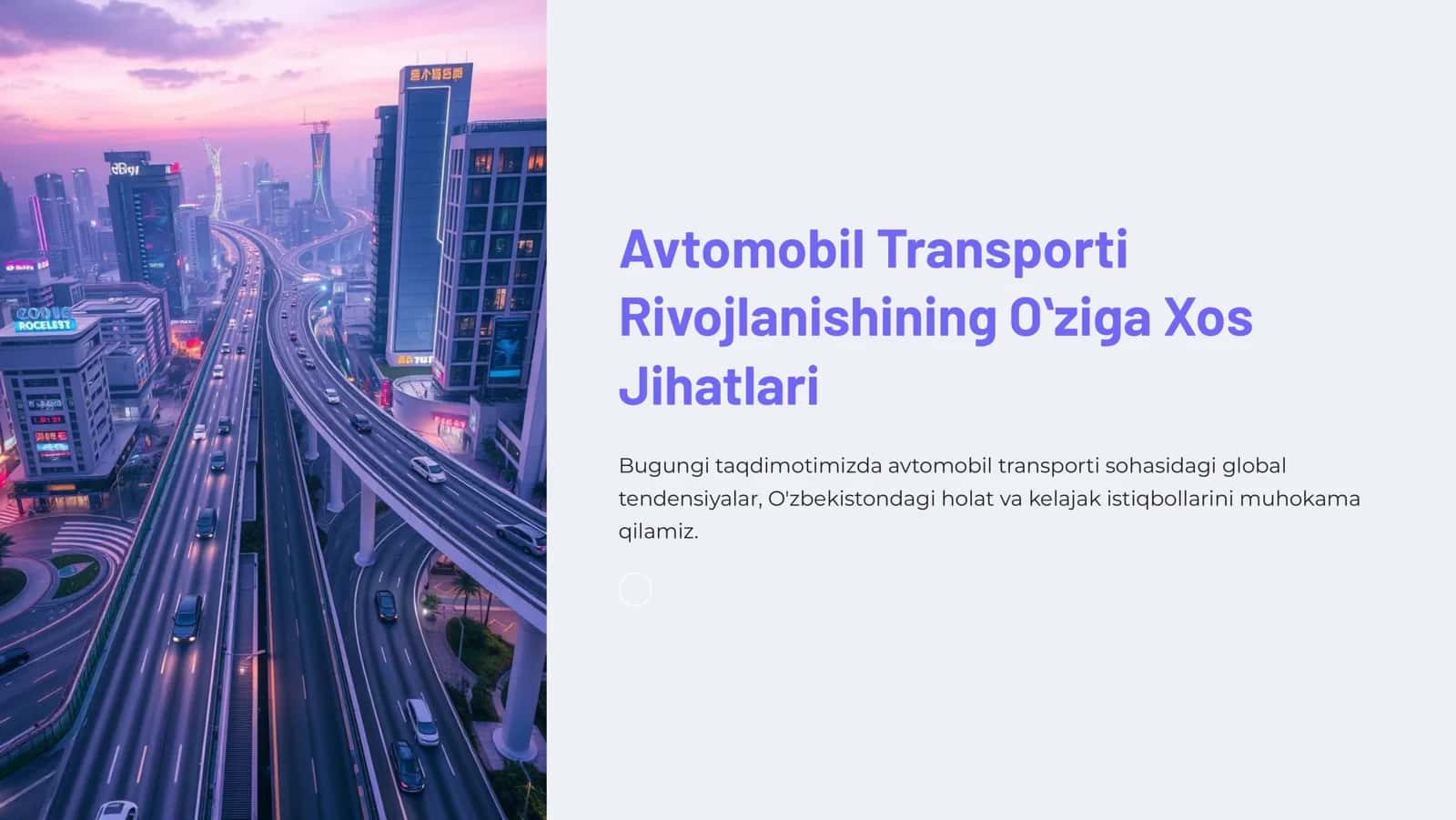 Avtomobil Transporti 1