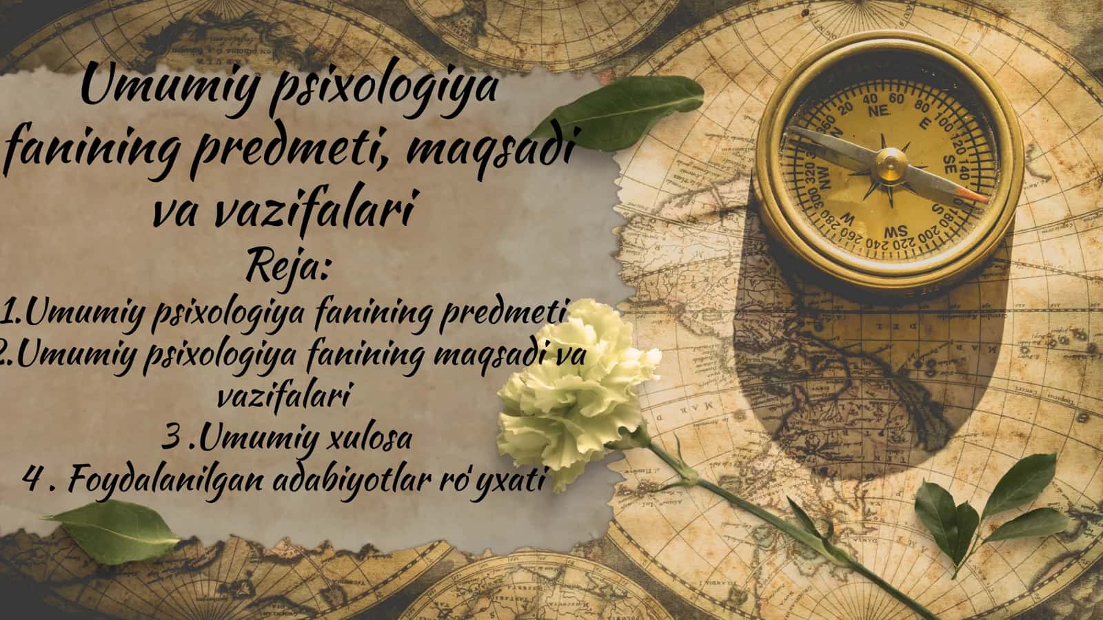Umumiy psixologiya 1