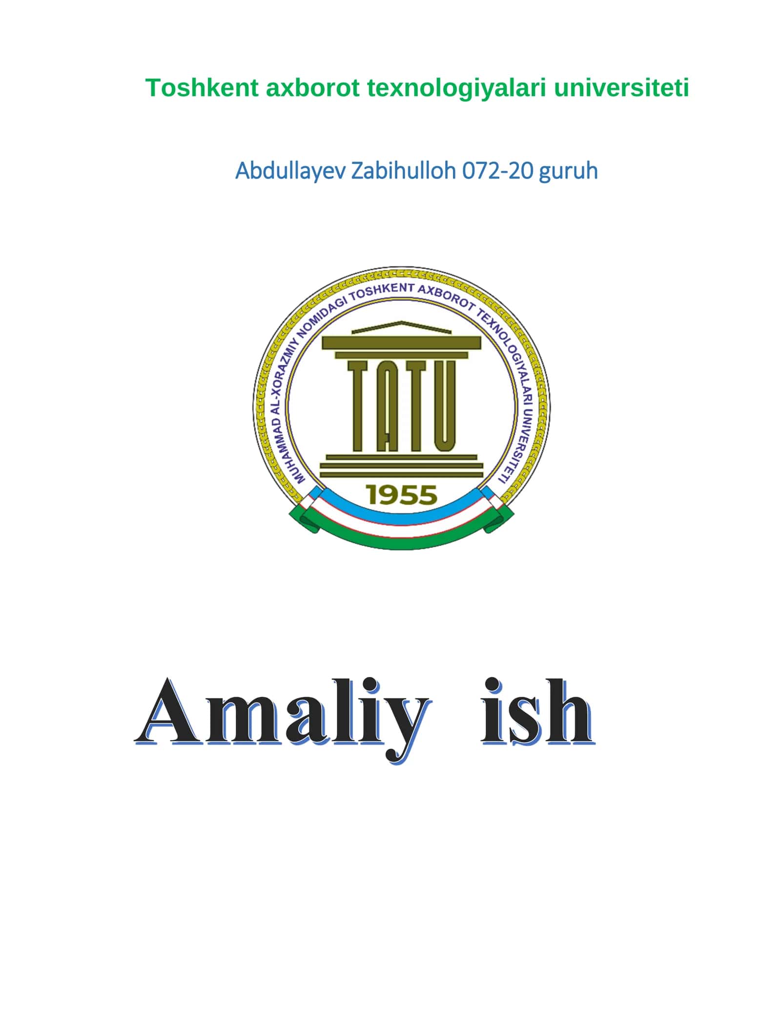 SHIFRLAR turi VA TAHLILI 1