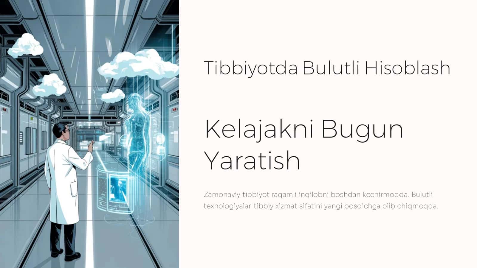 Tibbiyotda Bulutli Hisoblash 1