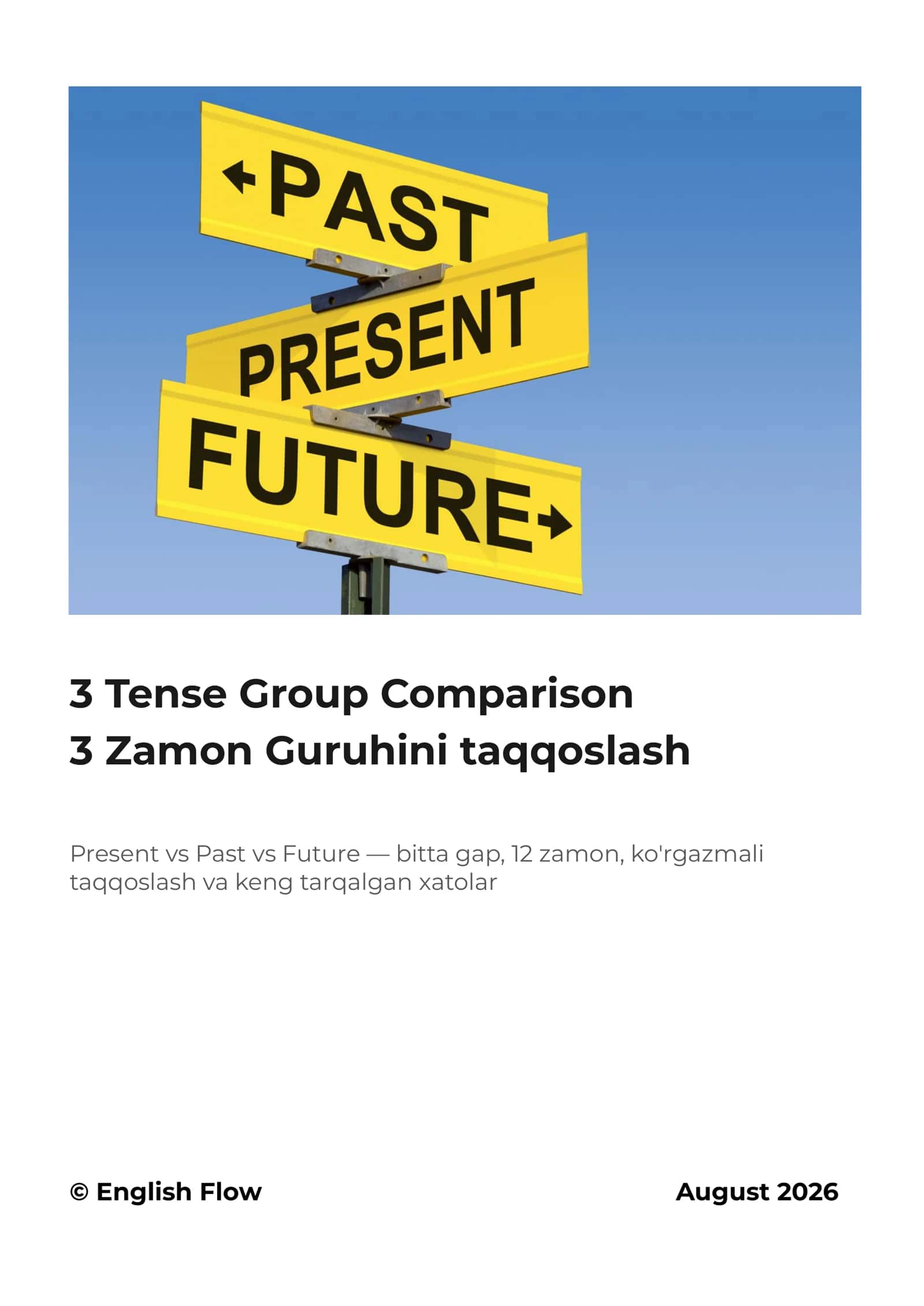 3 Tense Group Comparison 1