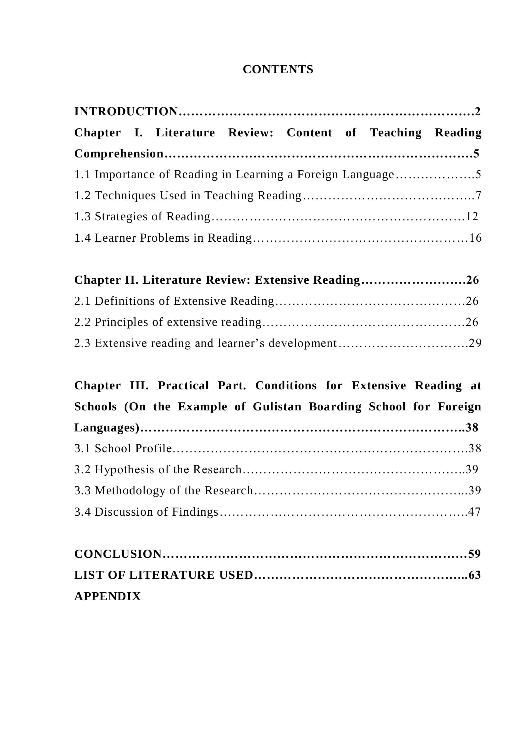 Literature Review: Teaching Reading Comprehension 1