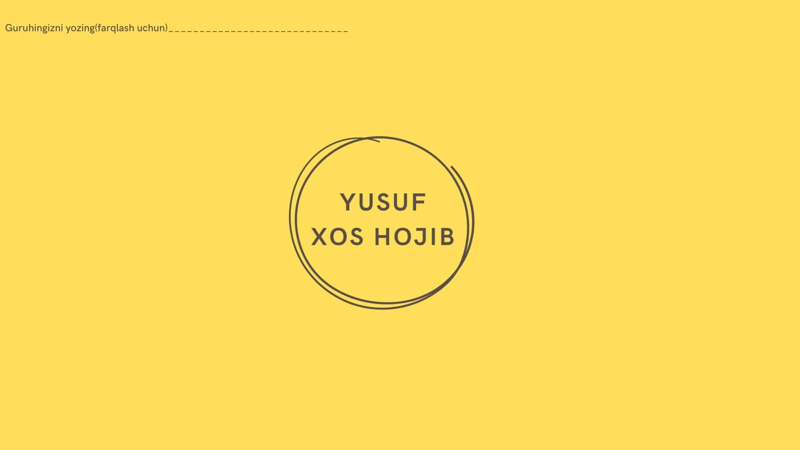 YUSUF 1